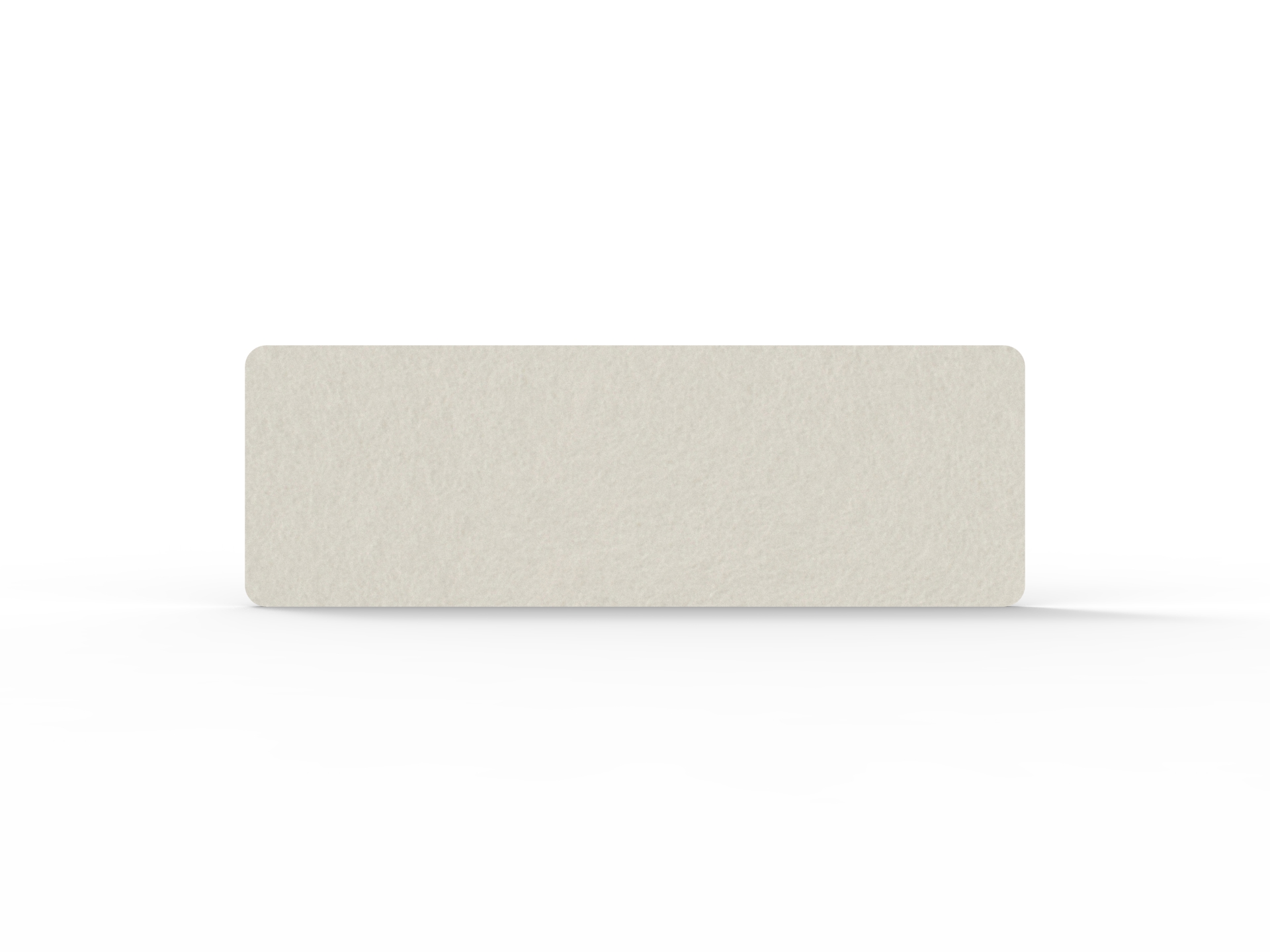 Rapidline Acouline Desk Mounted Acoustic Screen – Frost 380, 12mm, 1790 x 600mm