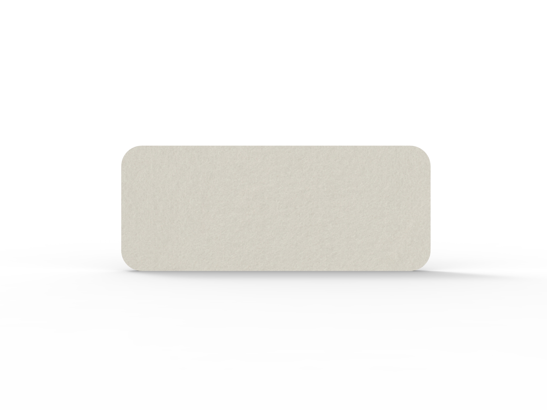 Acouline Desk Acoustic Screen – Frost | 740×300mm, 24mm Thick