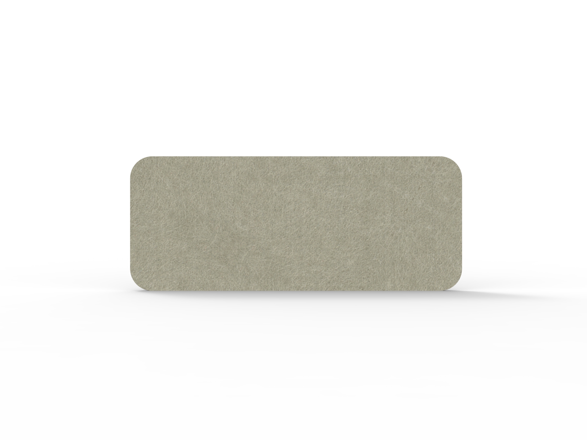 Rapidline Acouline Desk Mounted Acoustic Screen | Moss 090 | 24mm Thick x 740mm Wide x 300mm Tall | Privacy & Noise Panel for Workstations