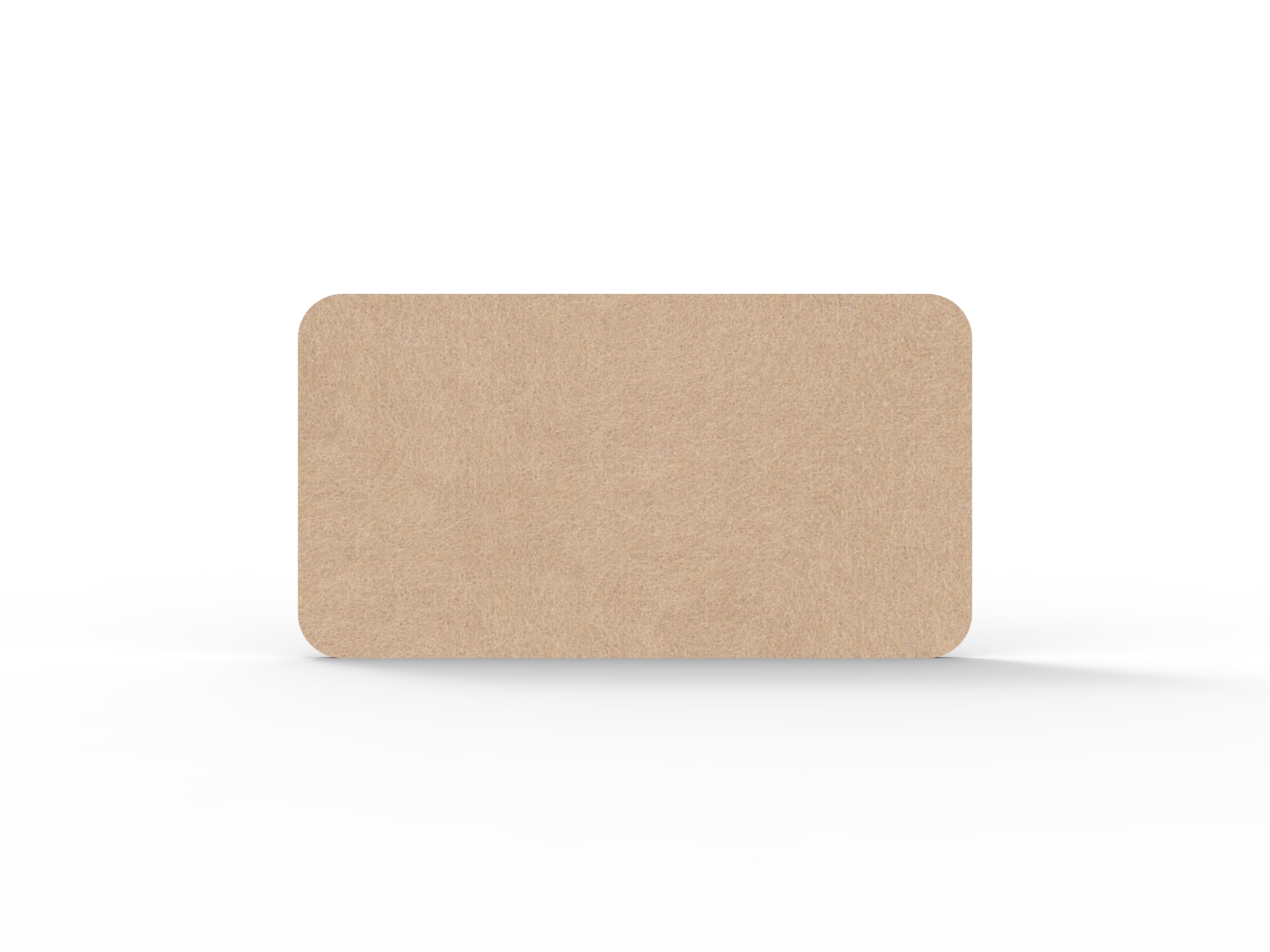 Acouline Desk Mounted Acoustic Screen – Clay | 740mm W x 400mm H x 24mm T | Rapidline