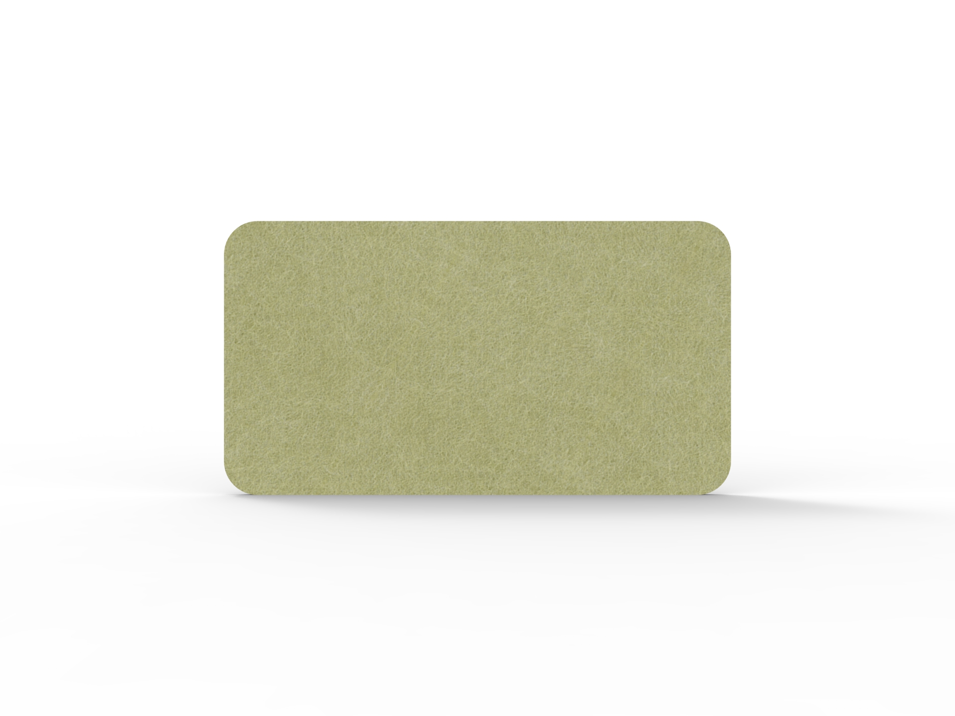 Acouline Desk Mounted Acoustic Screen – Fern | 740mm W x 400mm H x 24mm T | Rapidline