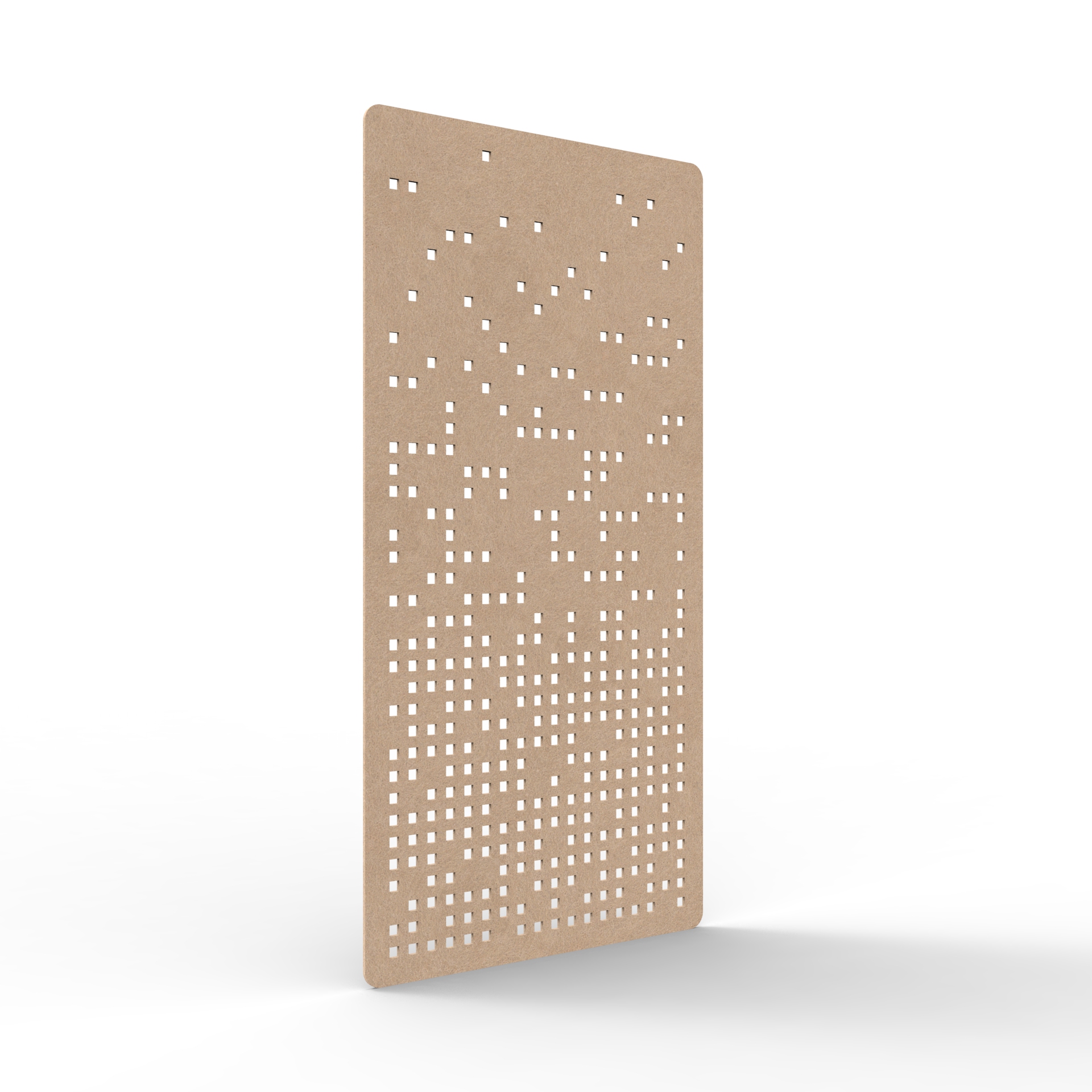 Form Hanging Screen - 2400mm H x 24mm T x 1200mm W in Clay 370 - Image 2