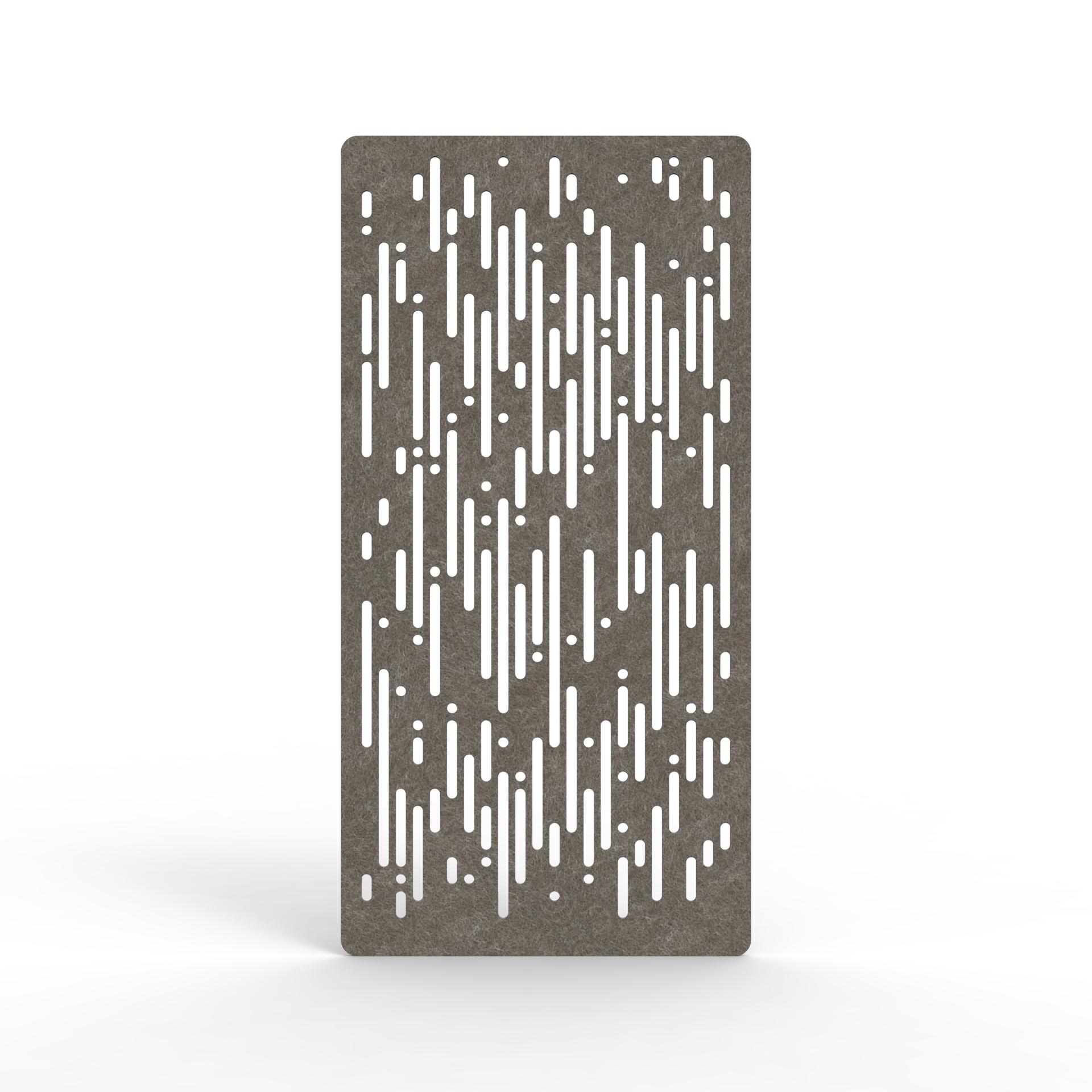 Rain Hanging Screen - 2700mm H x 24mm T x 1200mm W in Drift 130