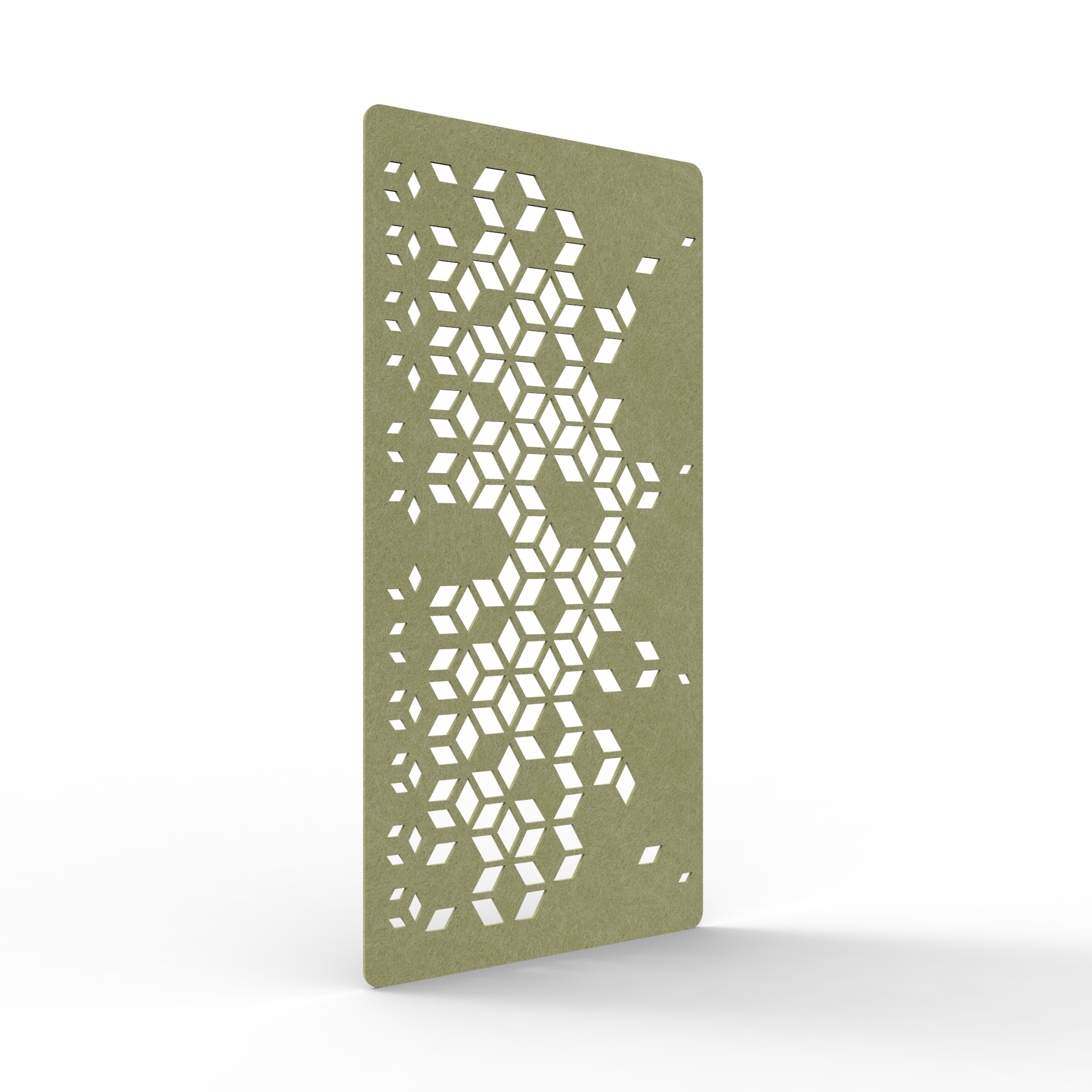 Vine Hanging Screen - 2700mm H x 24mm T x 1200mm W in Fern 420 - Image 2