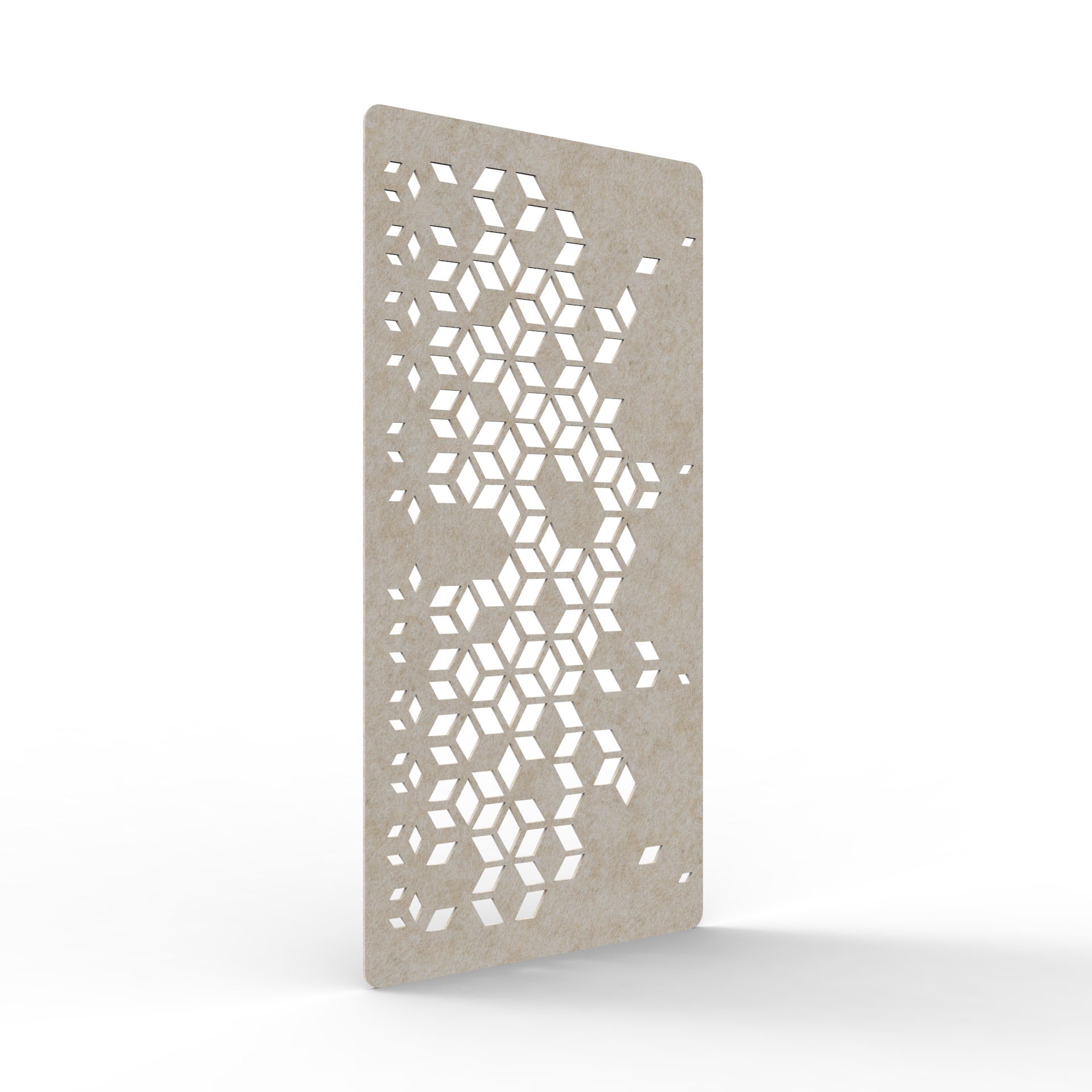 Vine Hanging Screen - 2700mm H x 24mm T x 1200mm W in Truffle 080 - Image 2