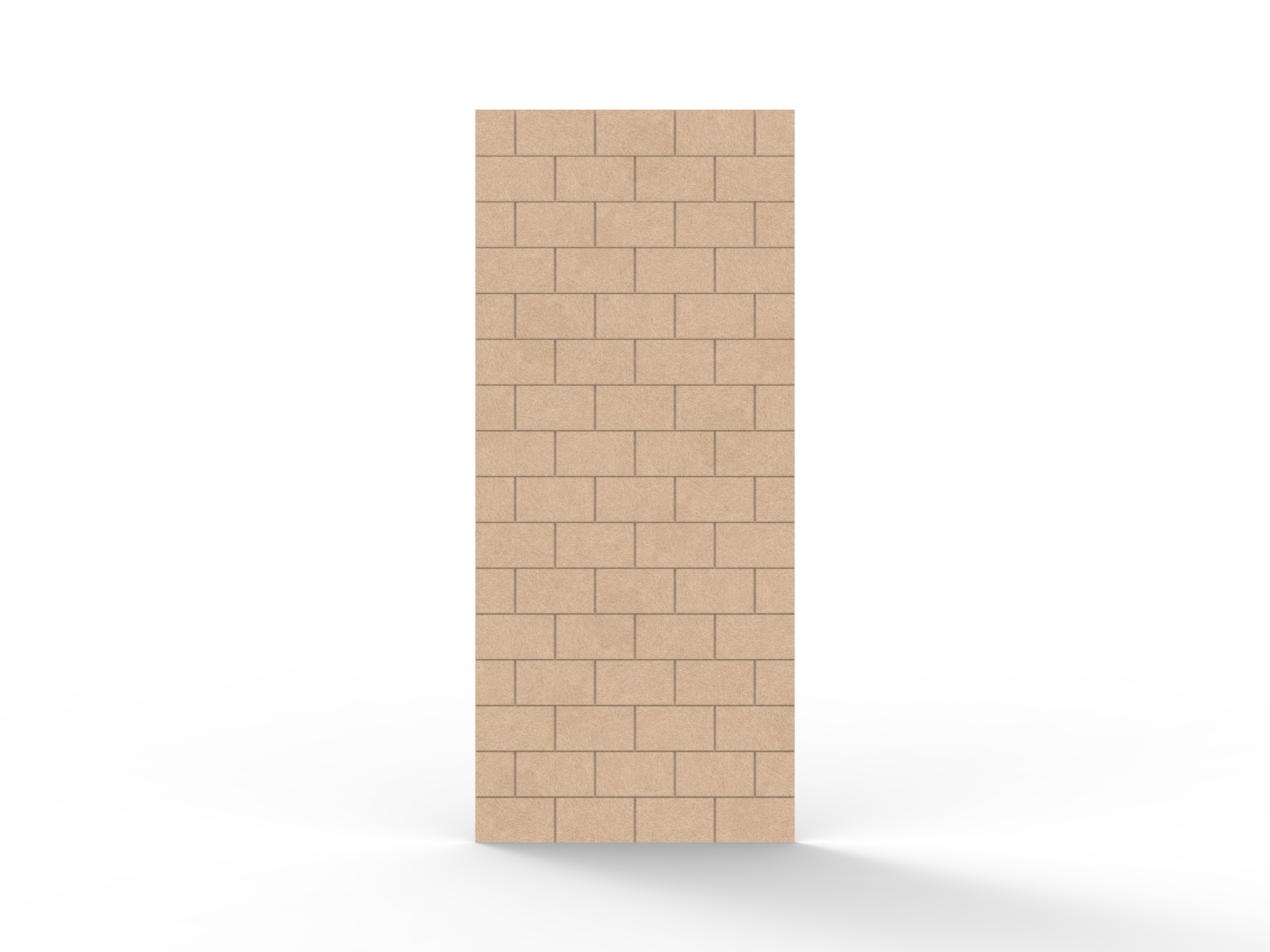 Rapidline Acouline Wall Panel – Bond Pattern | Clay | 2780 x 1200mm | 24mm Thk
