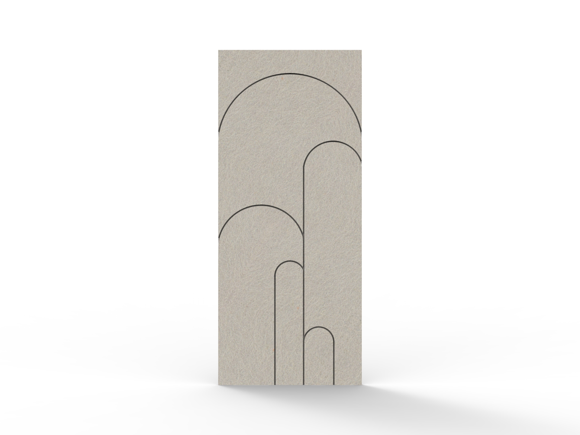 Rapidline Acouline Wall Panel – Cove Pattern | Mist 500 | 12mm x 2780mm x 1200mm