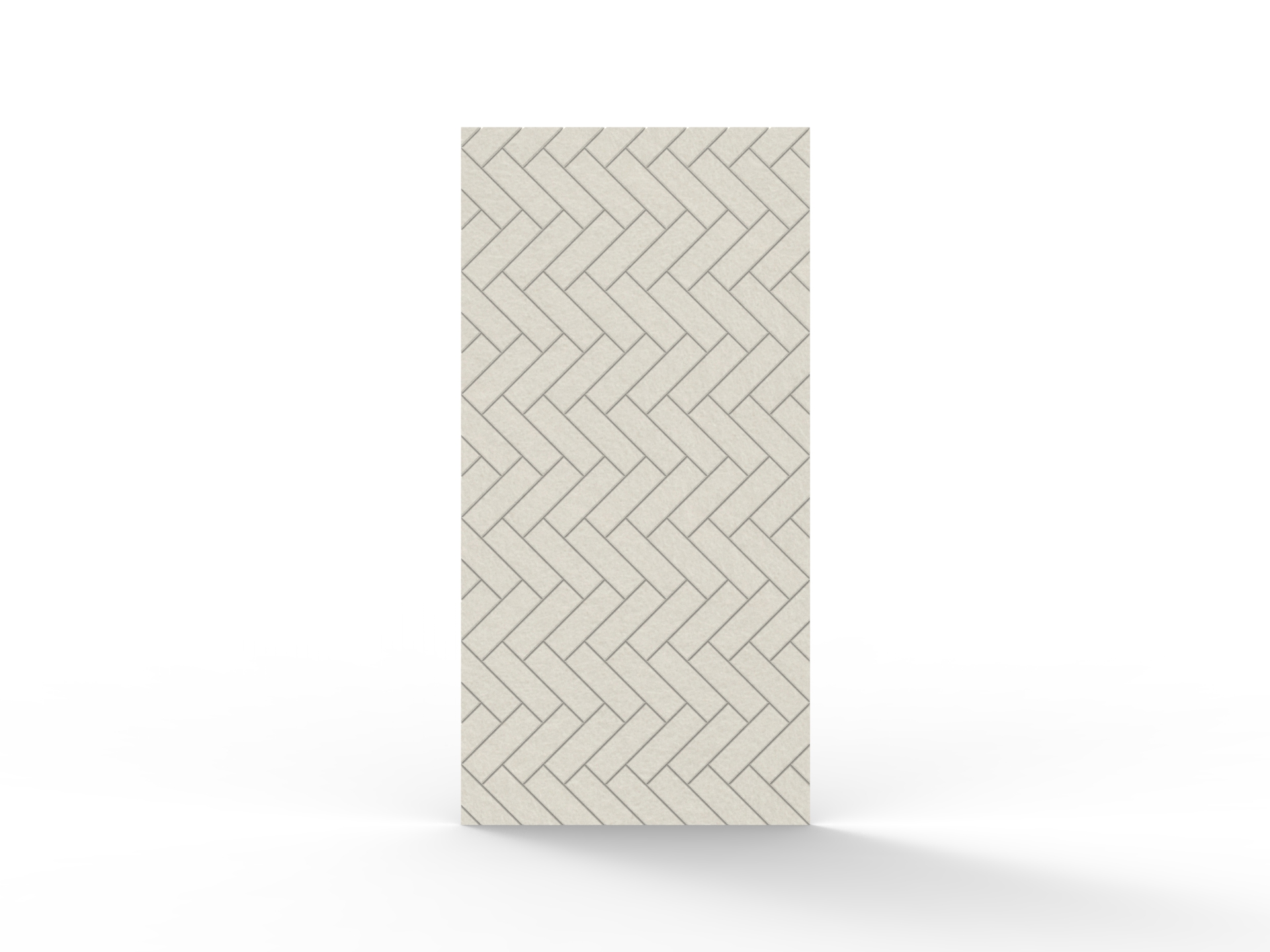 Acouline Herringbone Acoustic Wall Panel – Frost 380 | Rapidline | 24mm × 1200 × 2780mm