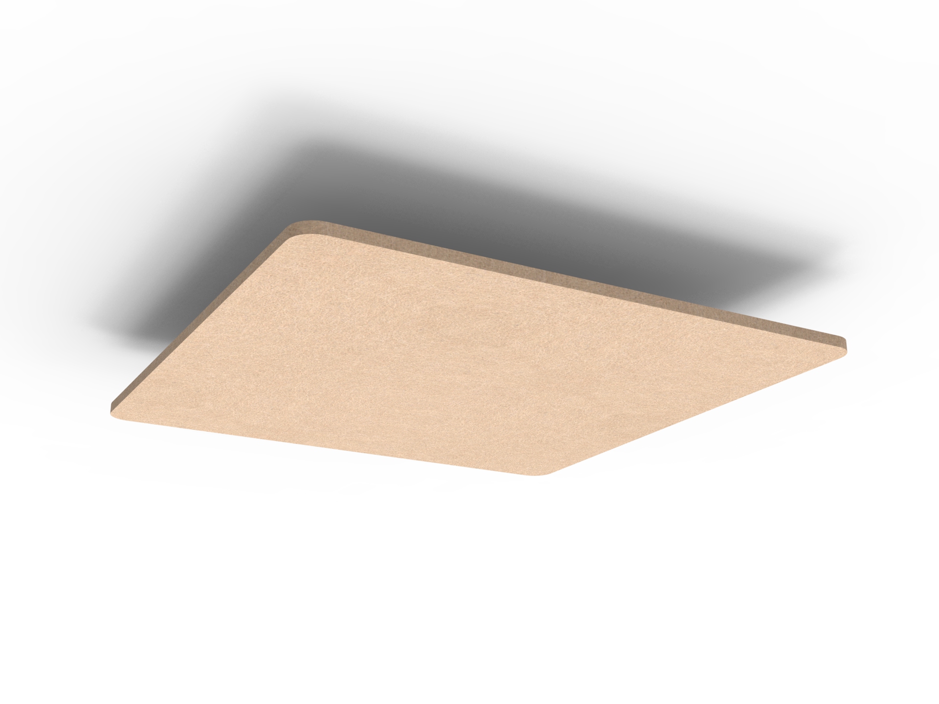 Rapidline Acouline Core Hanging Ceiling Panel – 600 x 600mm, 24mm Thick, Clay 370