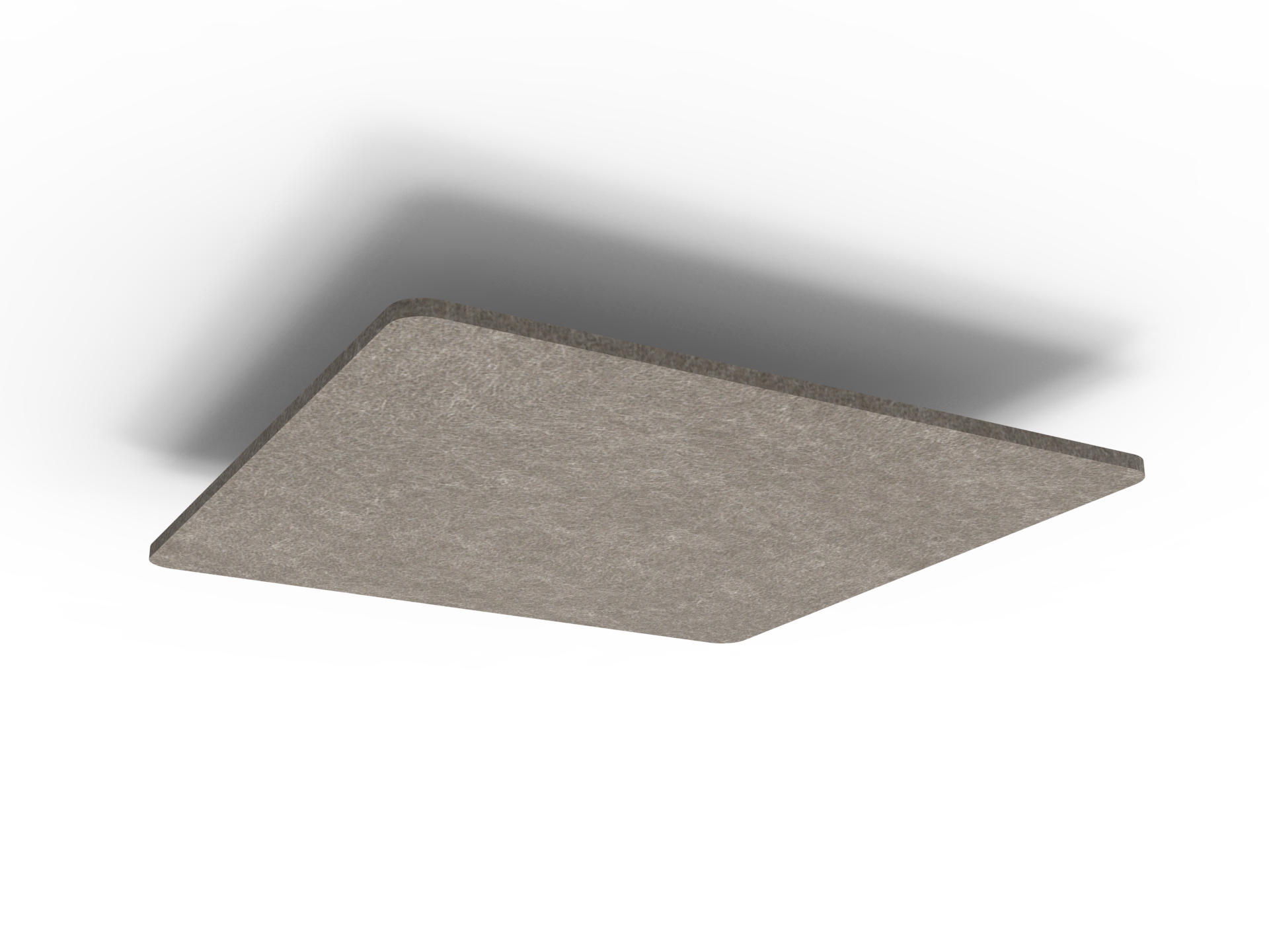 Original Core Hanging Ceiling Panels - 600mm W x 600mm D x 24mm T - in Drift 130