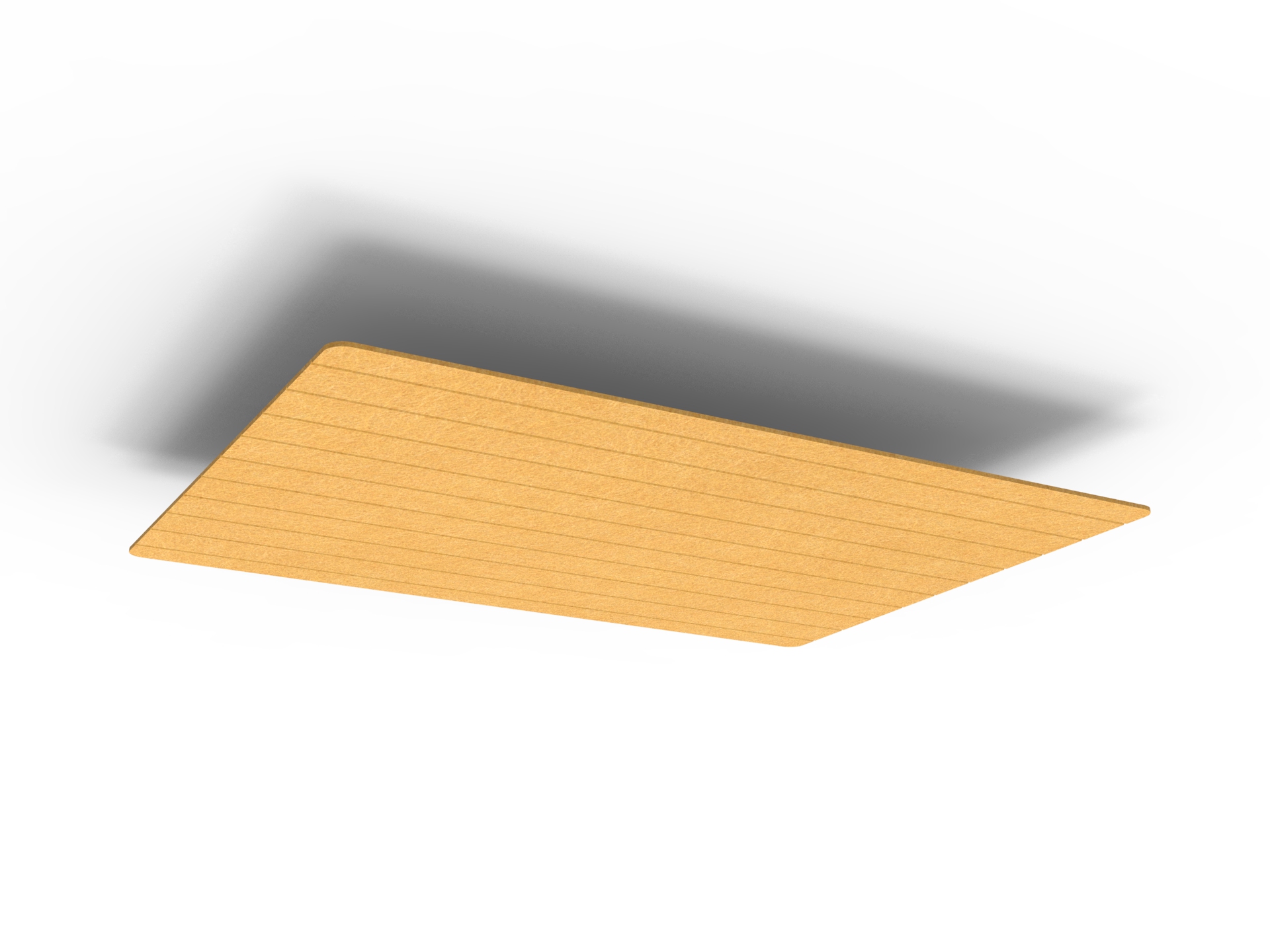 Rapidline V Groove Ascend Core Hanging Ceiling Panel – 1200 x 1200mm, 24mm Thick, Reed 320
