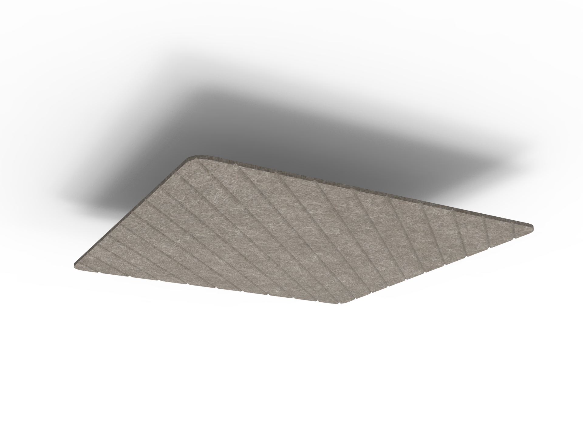 Rapidline V Groove Glide Core Hanging Ceiling Panel – 1200 x 1200mm – Drift 130