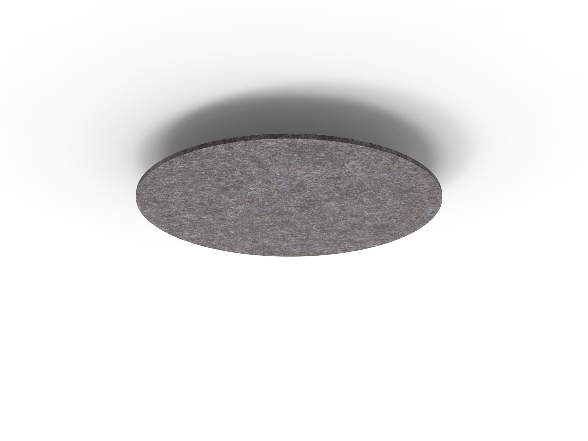 Acouline Halo Hanging Ceiling Panel – 790mm Dia, Char 040, 24mm | RAPIDLINE