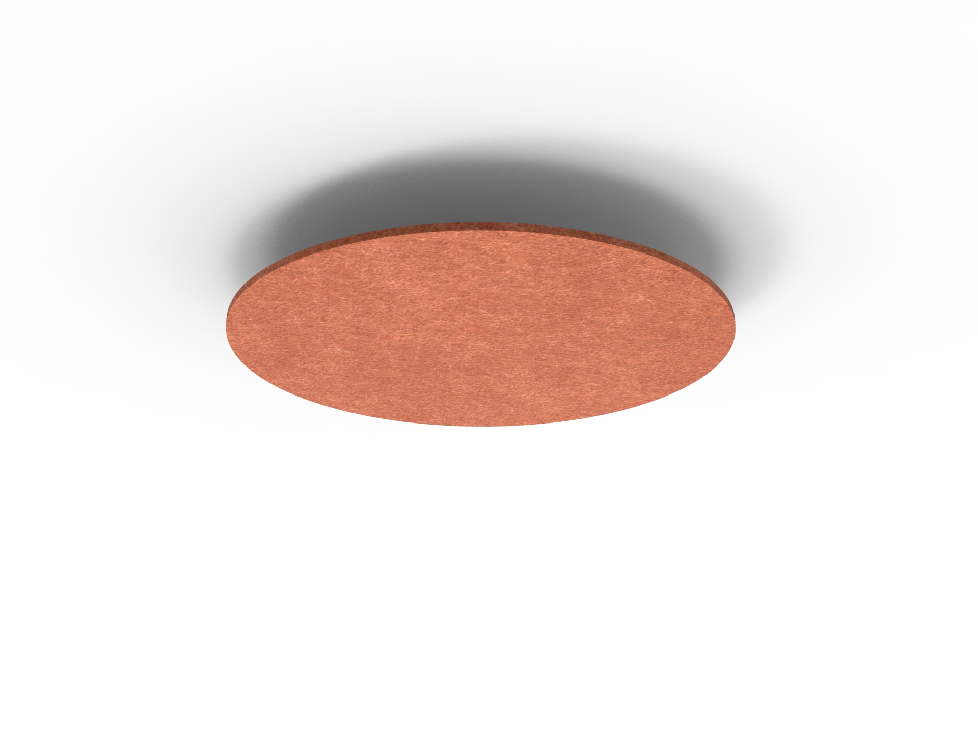 Acouline Halo Hanging Ceiling Panel – 790mm Dia | Ember 120 | 24mm | 100% PET | NRC 0.85