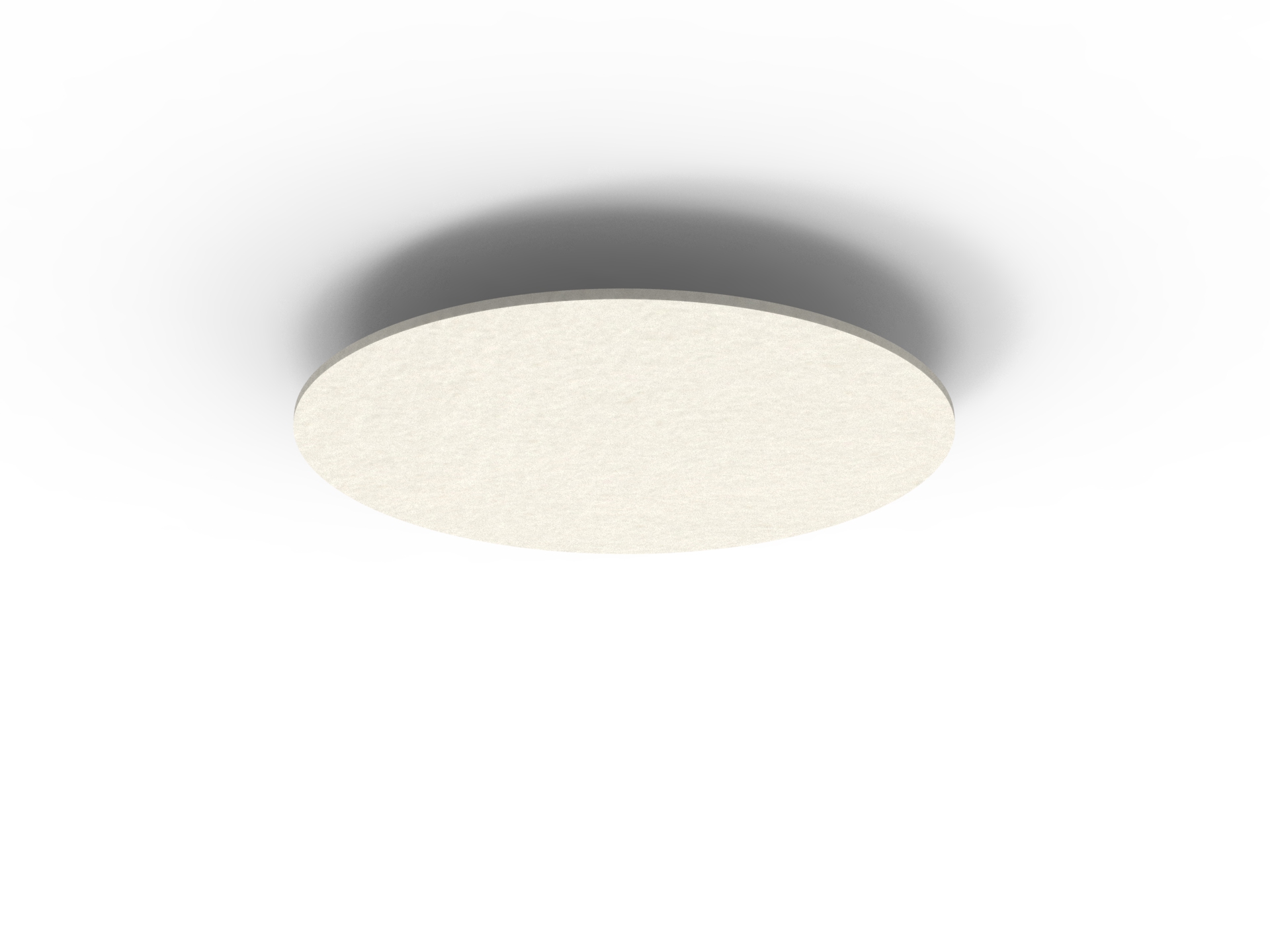 Acouline Halo Hanging Ceiling Panel – Frost 380 | 790mm Dia | 24mm | NRC 0.85