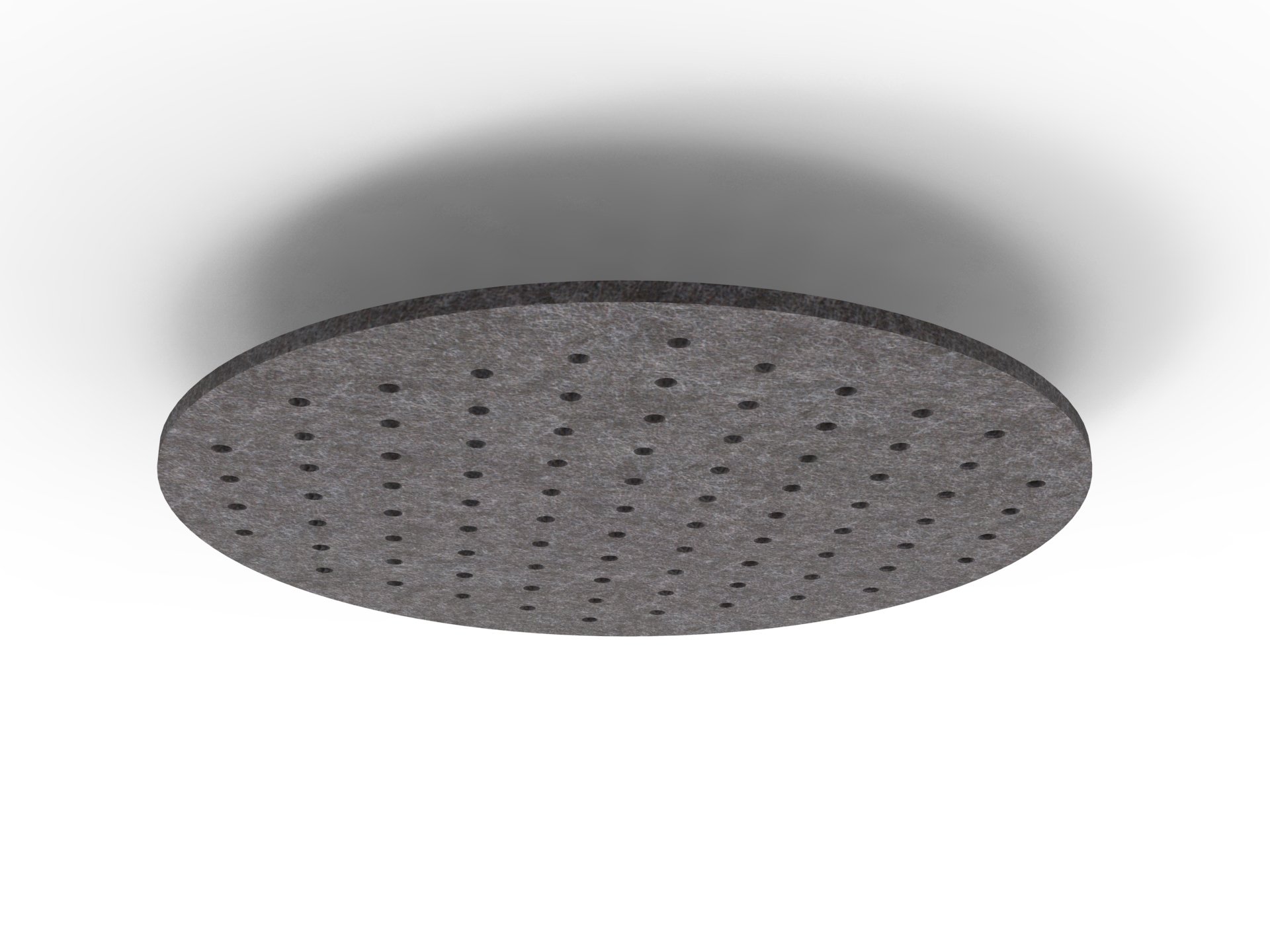 Rapidline Ripple Halo Hanging Ceiling Panel – 1180mm Dia, 24mm, Char (040)