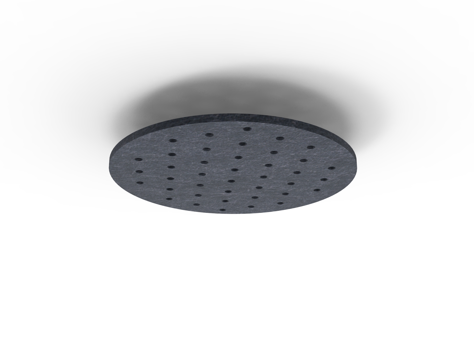 Acouline Halo Ripple Hanging Ceiling Panel – 790mm Dia, 24mm Thick, Lake 170 | RAPIDLINE