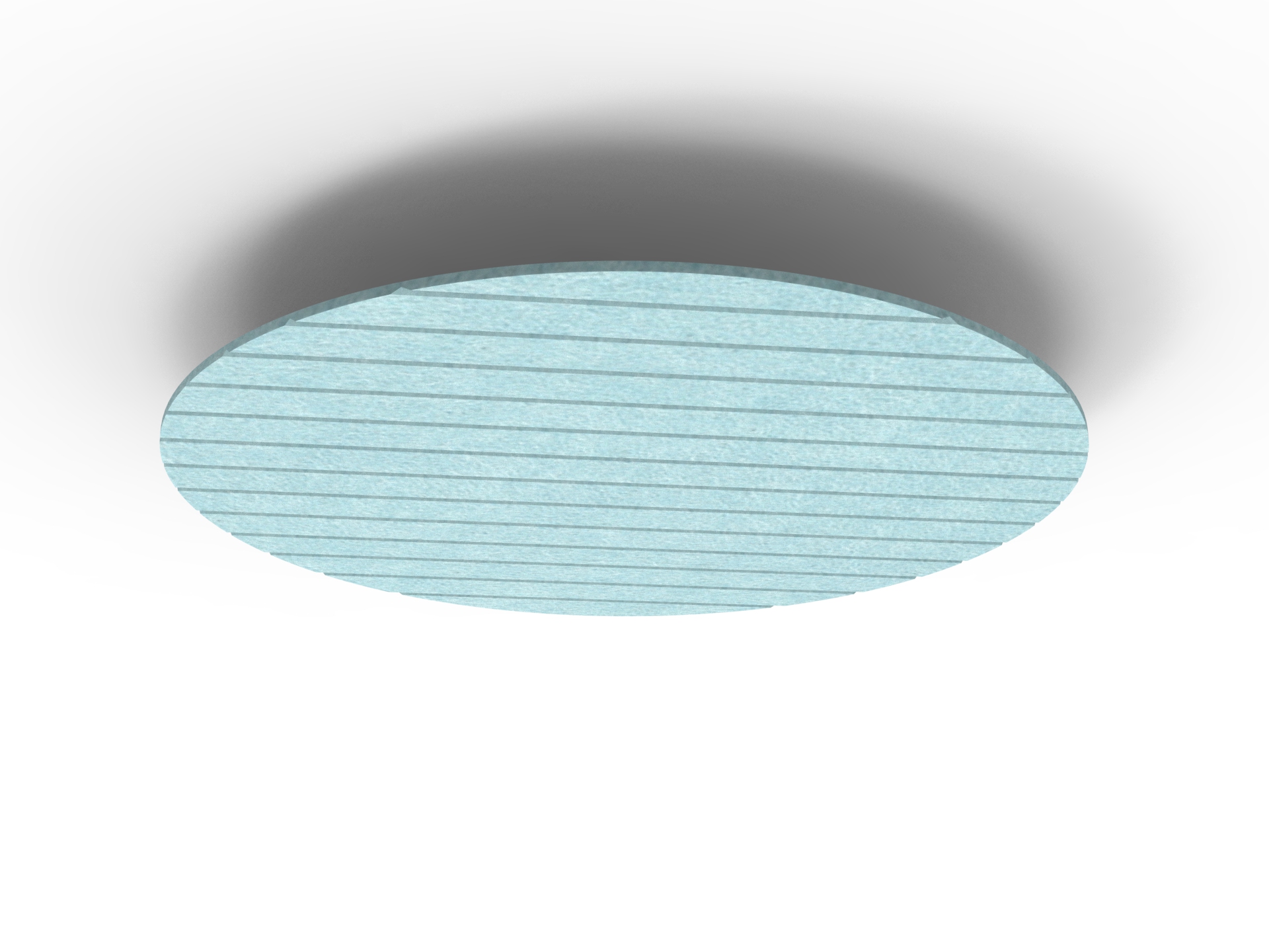 Acouline Halo V Groove Hanging Ceiling Panel – 1180mm Dia, 24mm, Stream 240 | Rapidline