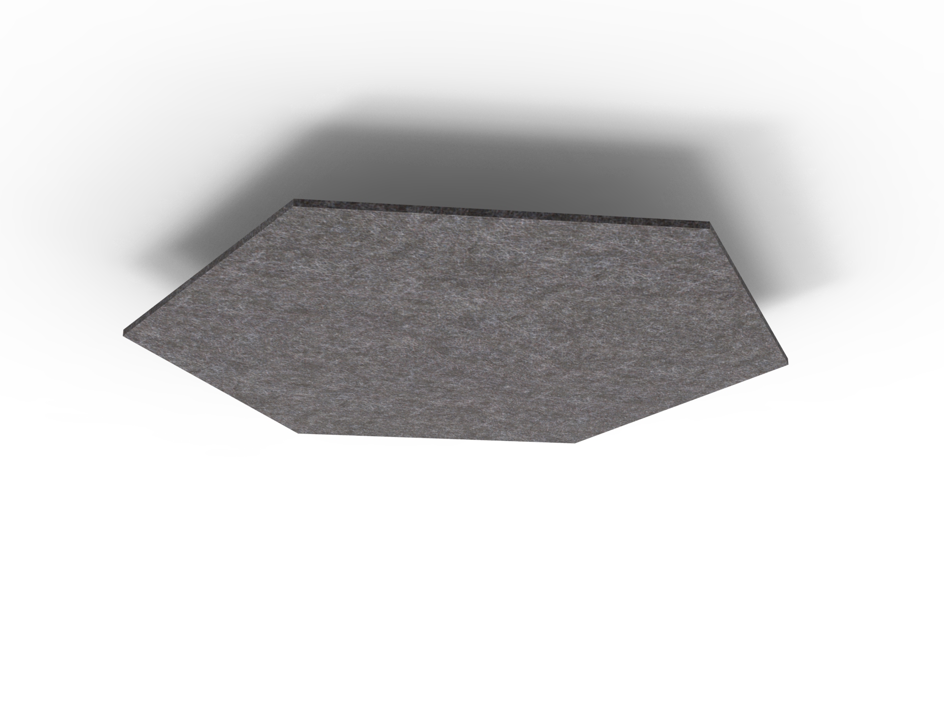 Acouline Hive Hanging Ceiling Panel – Char 040 | 1180mm Dia × 24mm | NRC 0.85 | 100% PET