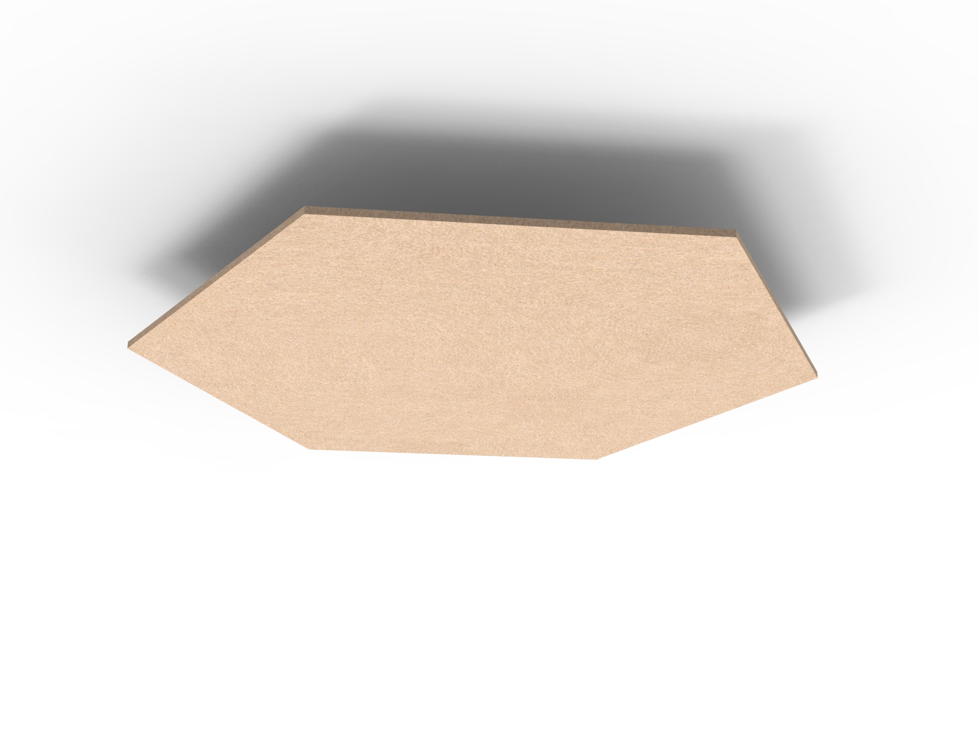 Acouline Hive Hanging Ceiling Panel – Clay 370 | 1180mm Dia × 24mm | NRC 0.85