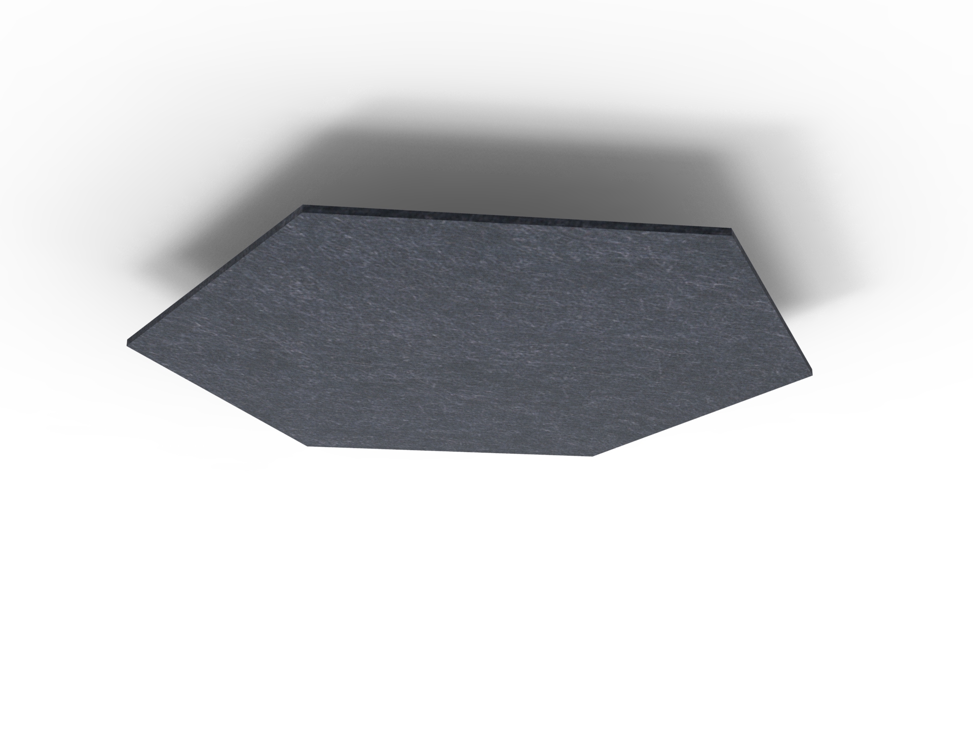 Acouline Original Hive Hanging Ceiling Panel – 1180mm Dia, 24mm, Lake Blue (170) | RAPIDLINE