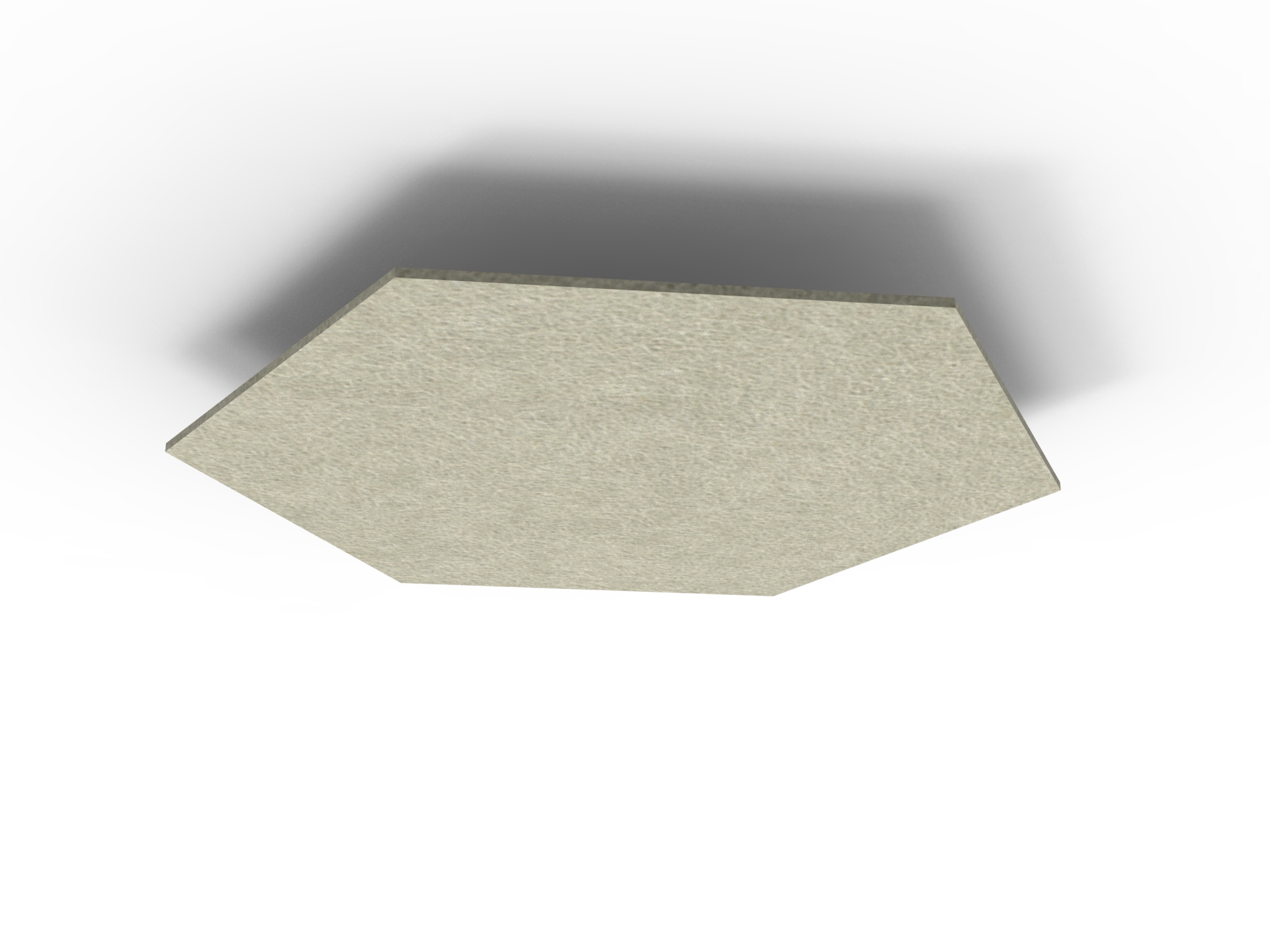 Acouline Original Hive Hanging Ceiling Panel – 1180mm Dia, 24mm, Moss Green (090) | RAPIDLINE