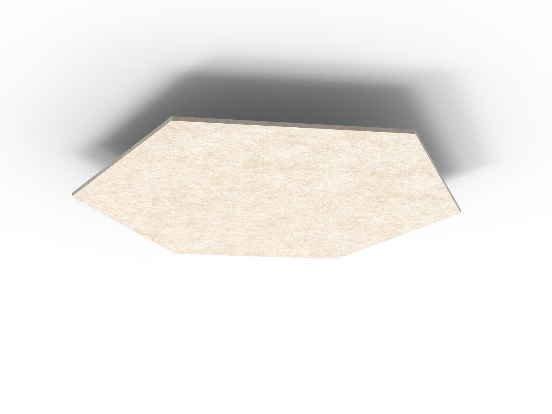 Acouline Hive Hanging Ceiling Panel – Truffle 080 | 1180mm Dia × 24mm | NRC 0.85 | 100% PET