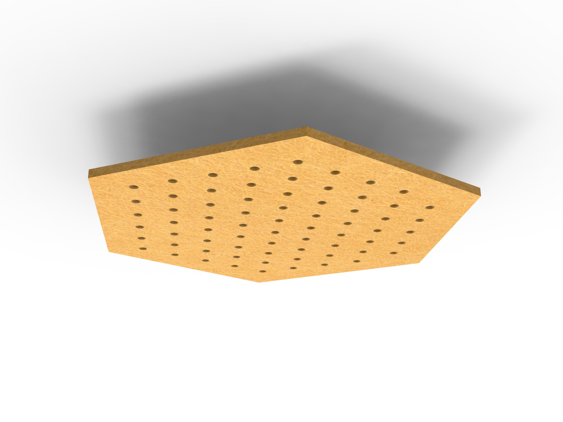 Ripple Hive Hanging Ceiling Panel – 1180mm Dia, 24mm, Reed 320 | NRC 0.85 Acoustic (RAPIDLINE)