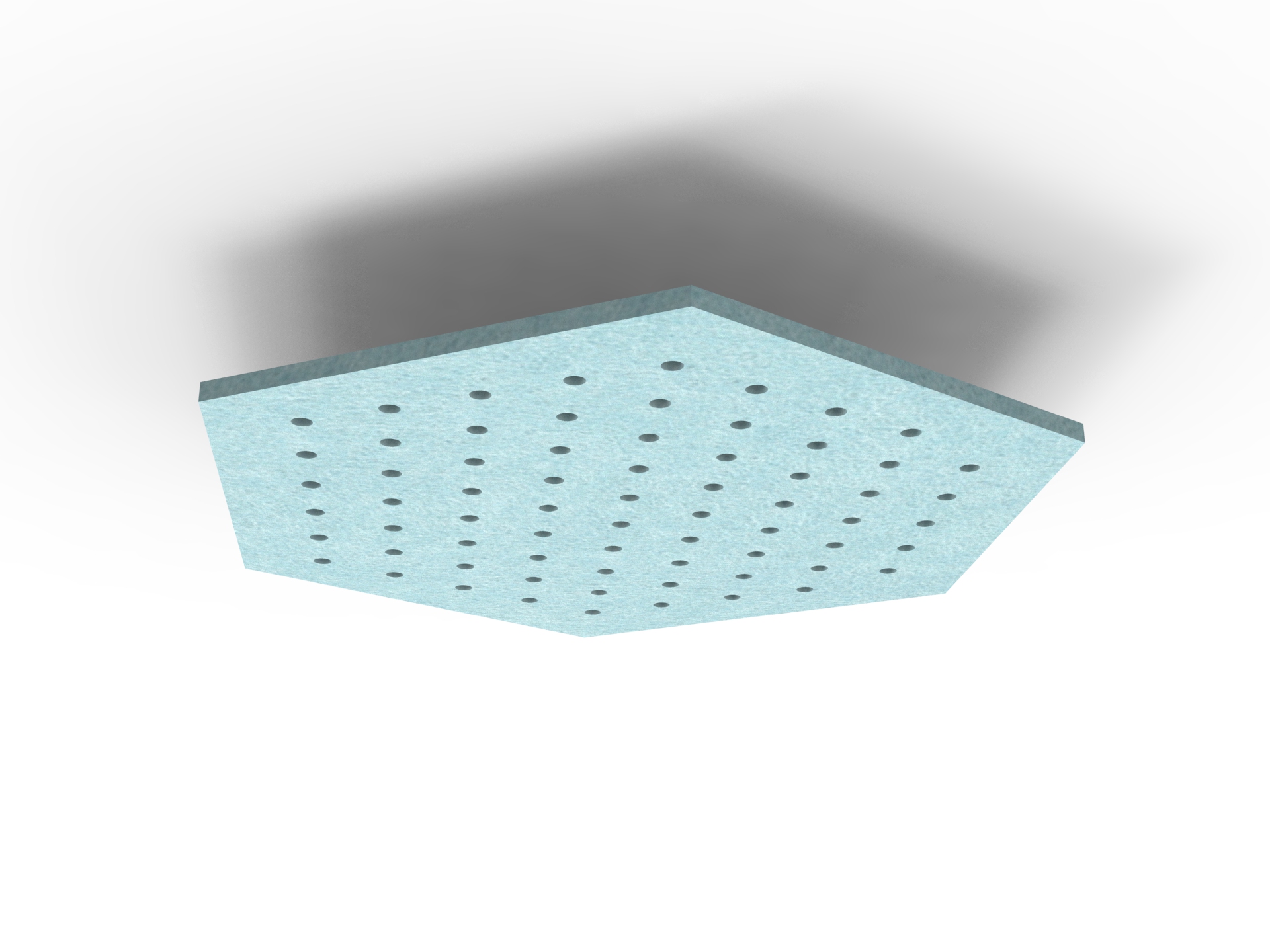 Ripple Hive Hanging Ceiling Panel – 1180mm Dia, 24mm, Stream 240 | NRC 0.85 Acoustic (RAPIDLINE)