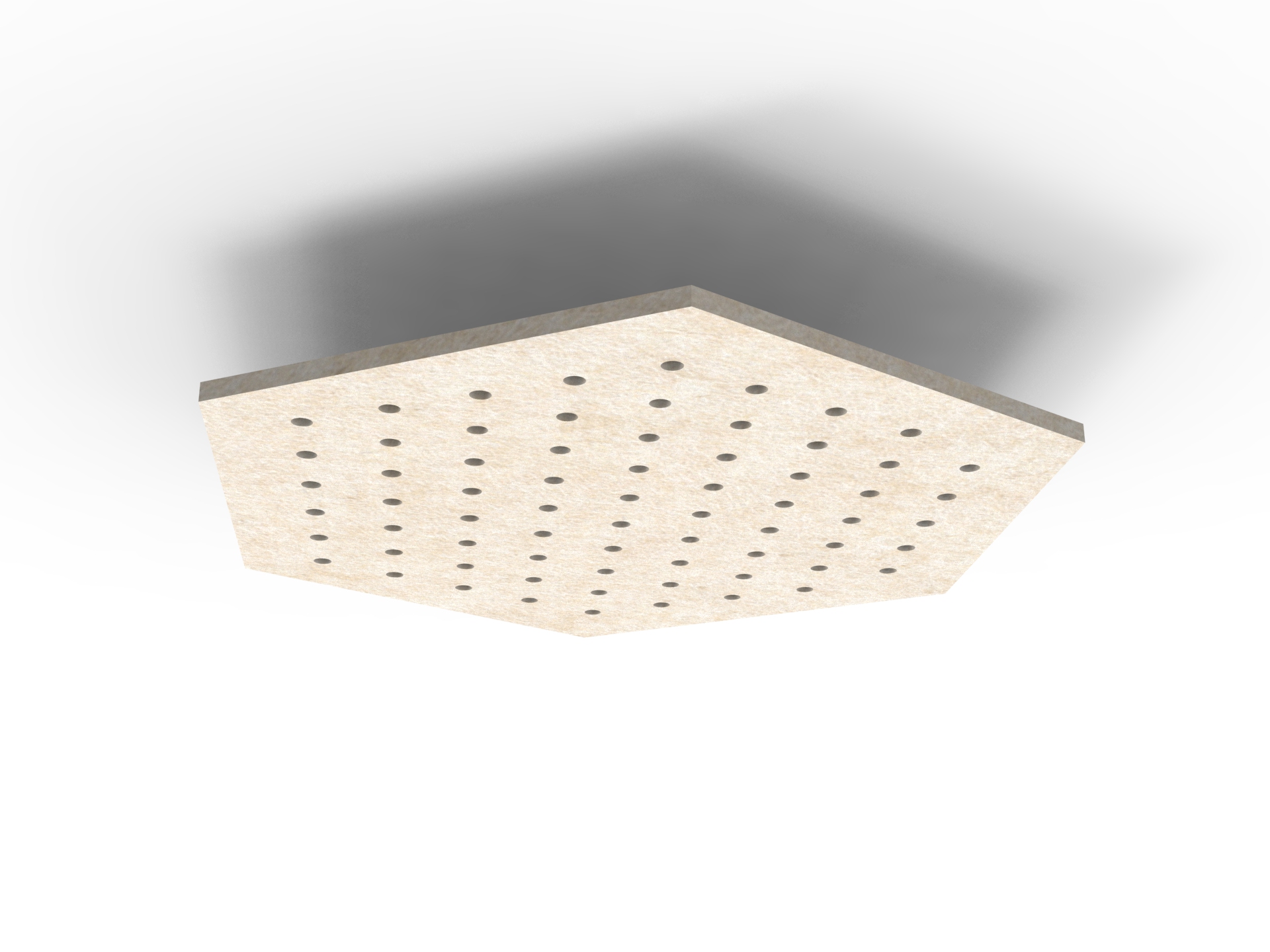 Ripple Hive Hanging Ceiling Panel – 1180mm Dia, 24mm Thick, NRC 0.85, 10-Year Warranty – Truffle