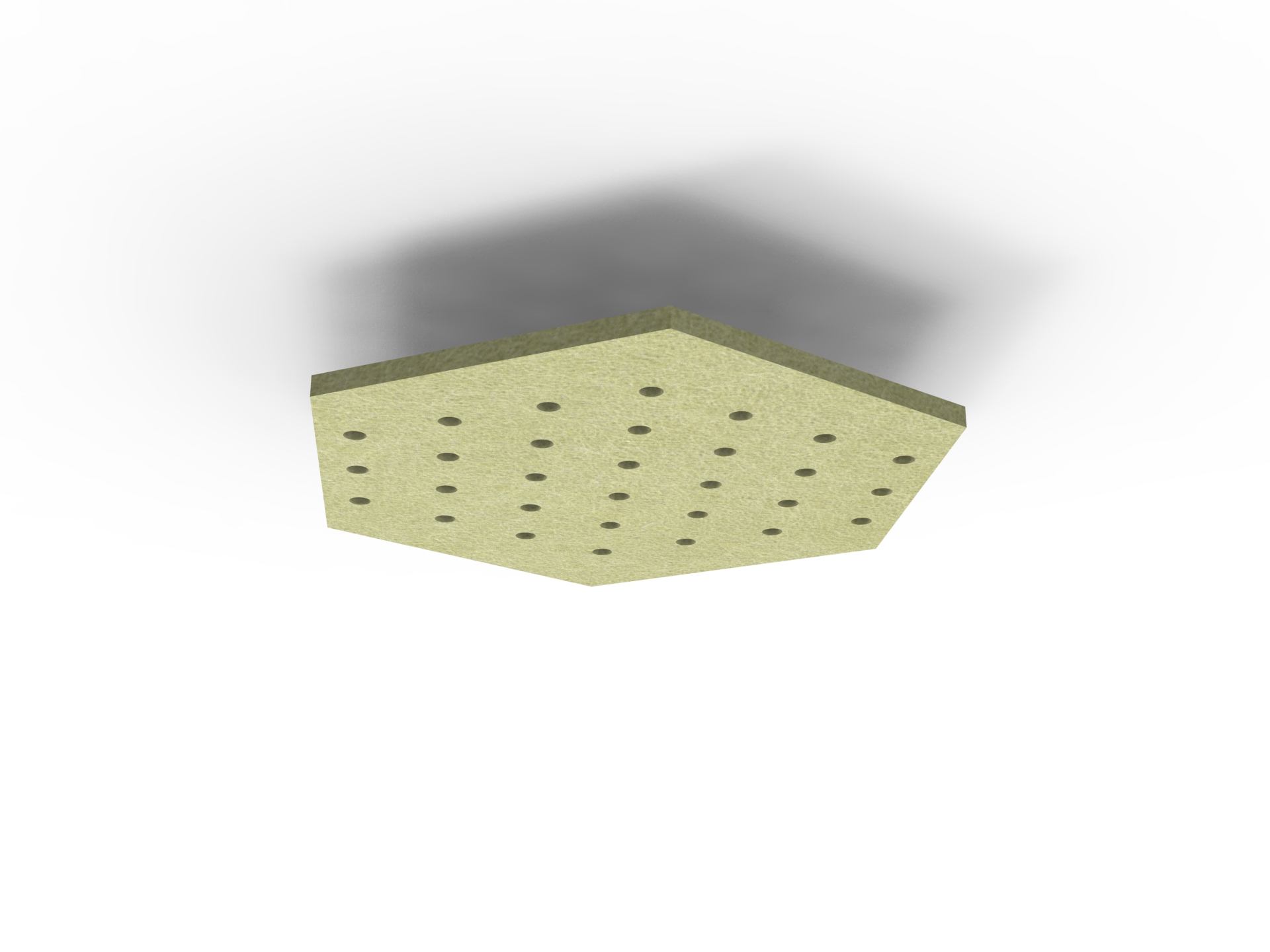 Rapidline Acouline Ripple Hive Hanging Ceiling Panel – Fern 420 | 790mm Dia | NRC 0.85 | 10-Year Warranty