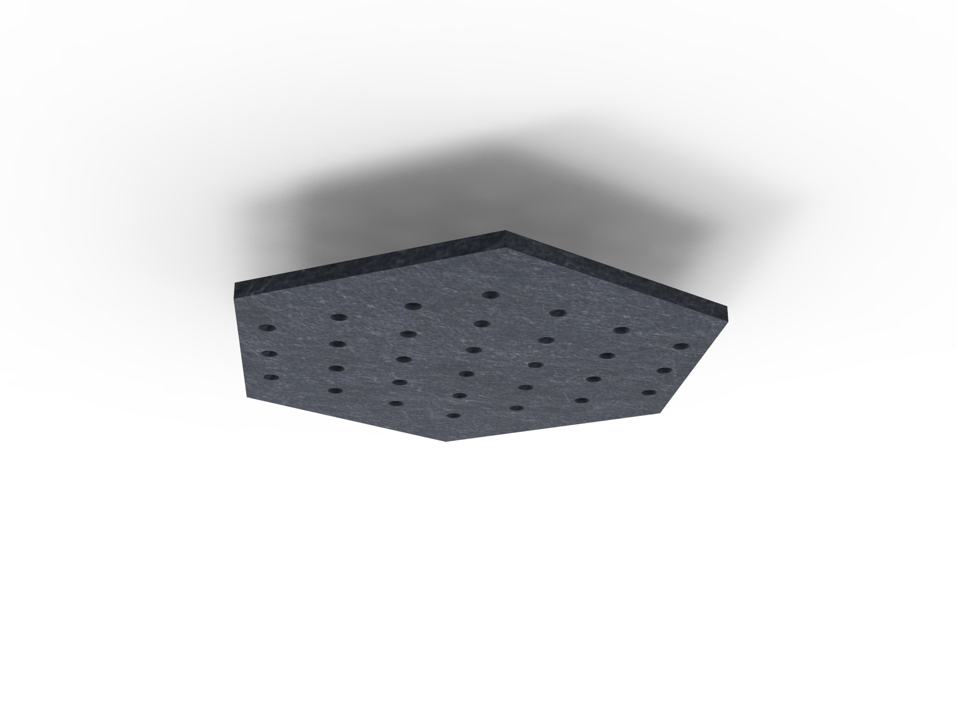 Acouline Ripple Hive Hanging Ceiling Panel – 790mm Dia, 24mm Thick, Lake 170 (RAPIDLINE)