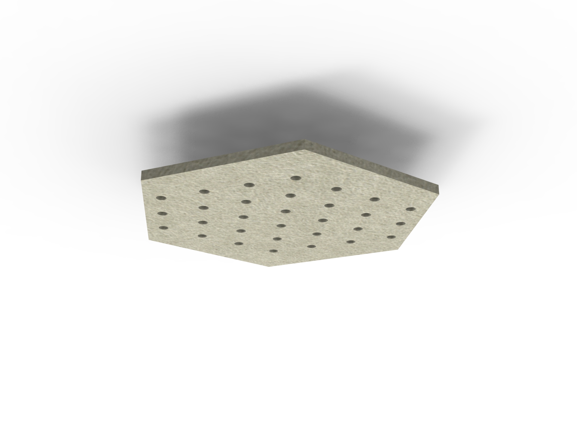 Rapidline Ripple Hive Hanging Ceiling Panel – Moss 090 | 790mm Dia × 24mm | NRC 0.85 | 10-Year Warranty