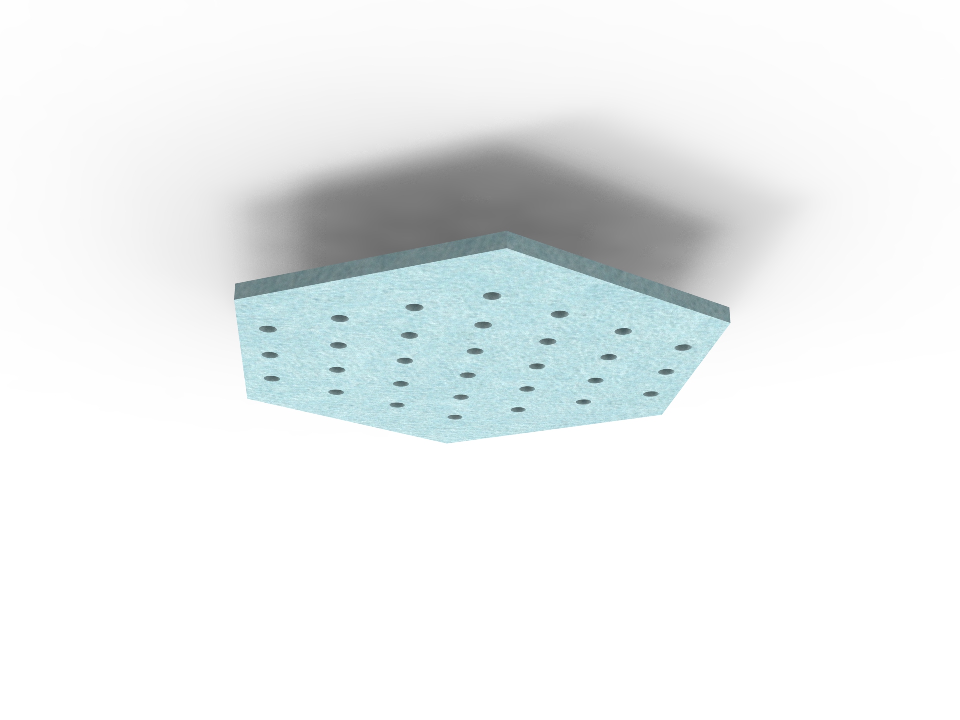 Acouline Ripple Hive Hanging Ceiling Panel – 790mm Dia, 24mm Thick, Stream 240 (RAPIDLINE)