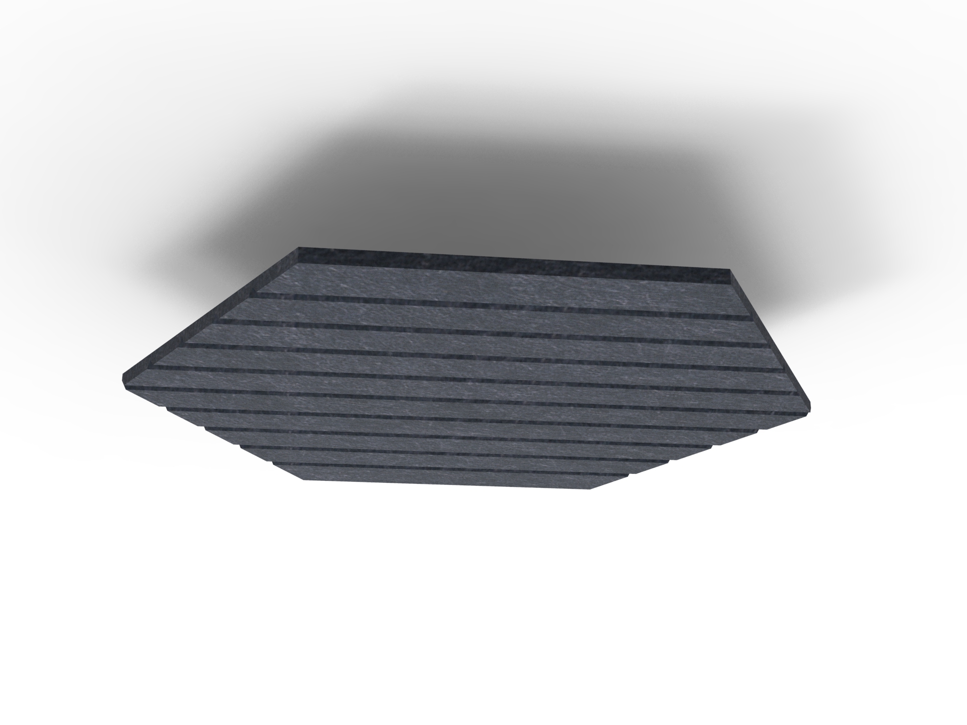 Acouline V Groove Hive Hanging Ceiling Panel – Lake (170) | 1180mm Dia | 24mm Thick | Rapidline