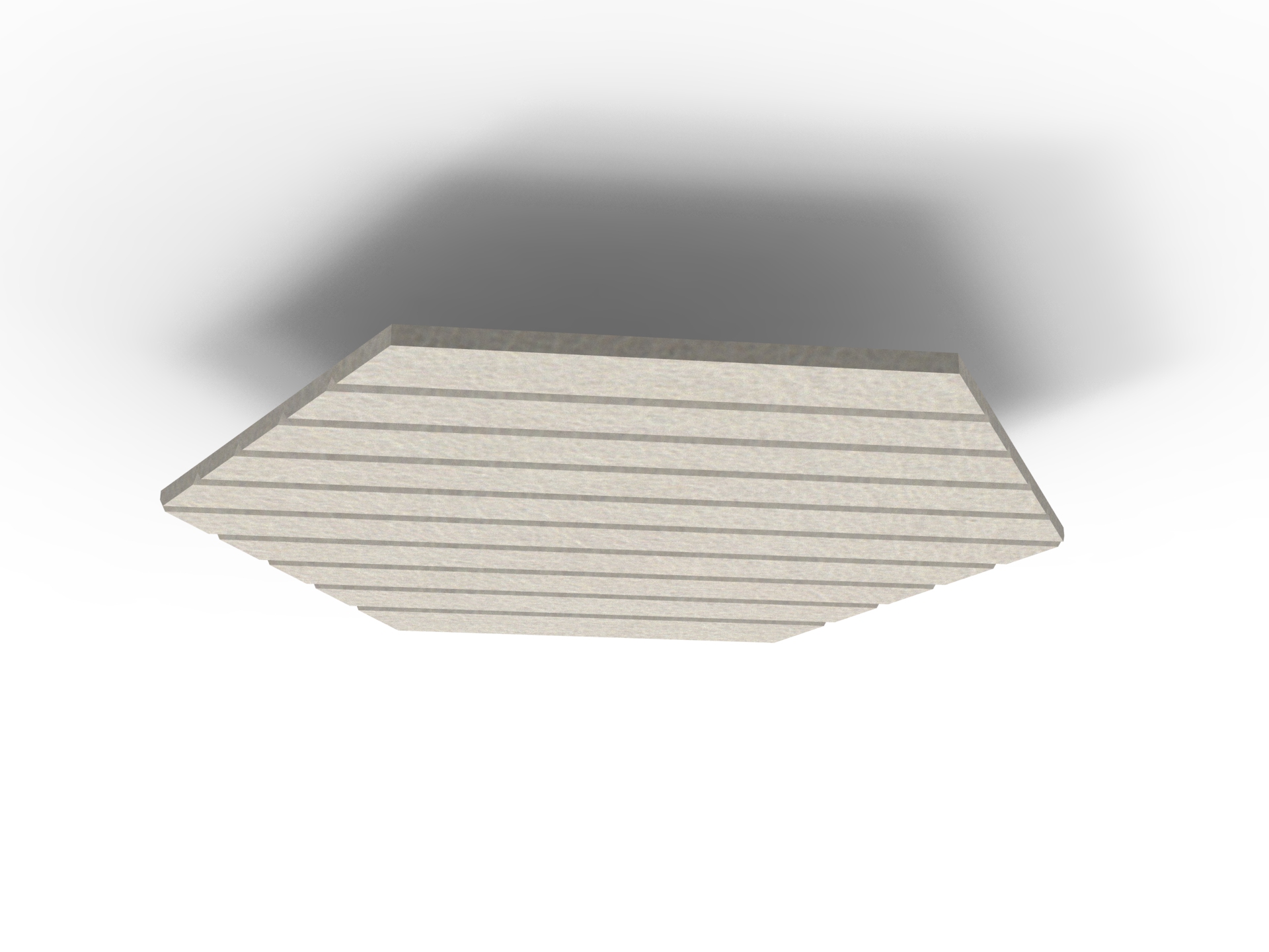 Acouline V Groove Hive Hanging Ceiling Panel – 1180mm Dia | Mist | 24mm | NRC 0.85