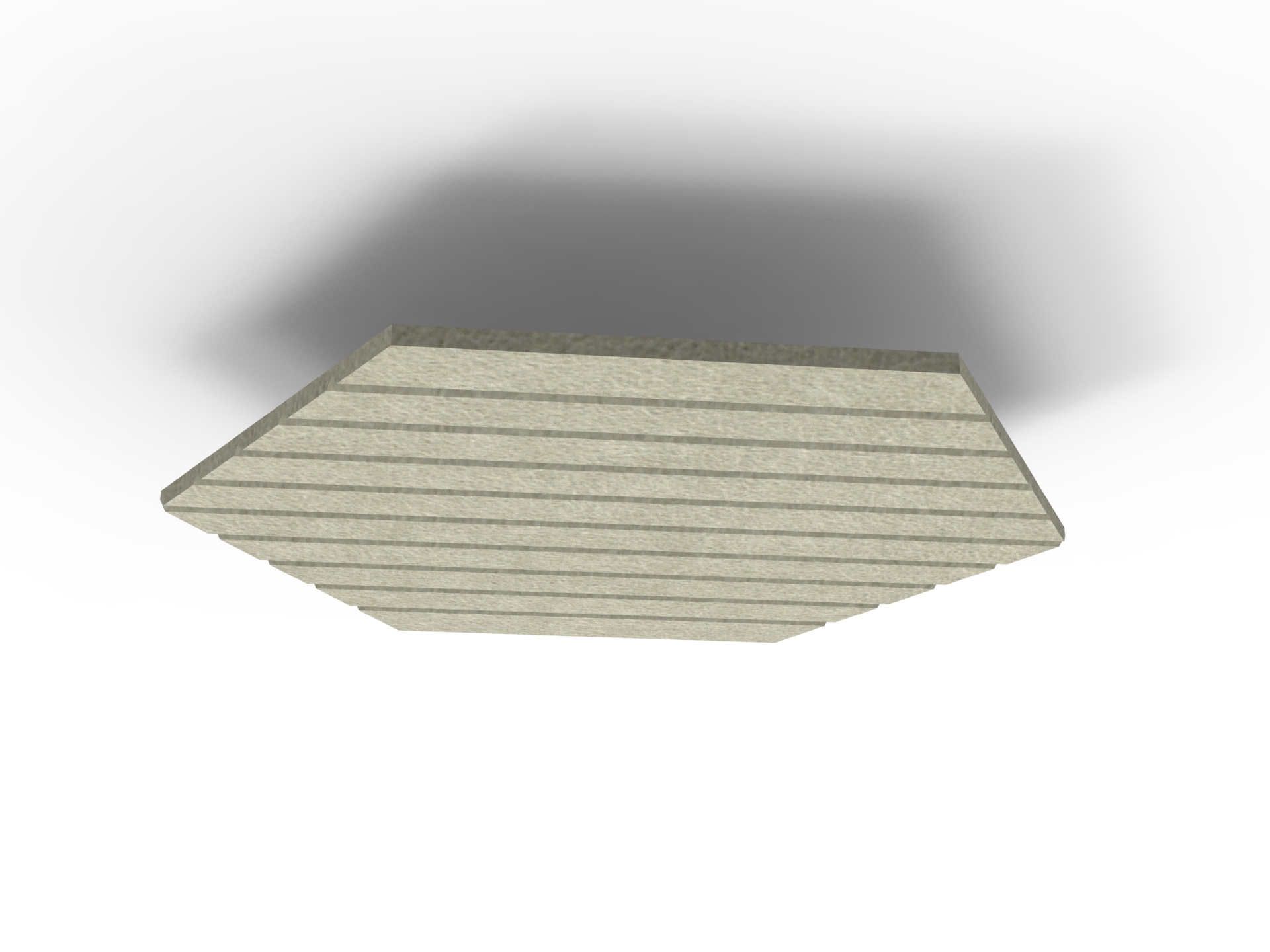 Acouline V Groove Hive Hanging Ceiling Panel – Moss (090) | 1180mm Dia | 24mm Thick | Rapidline