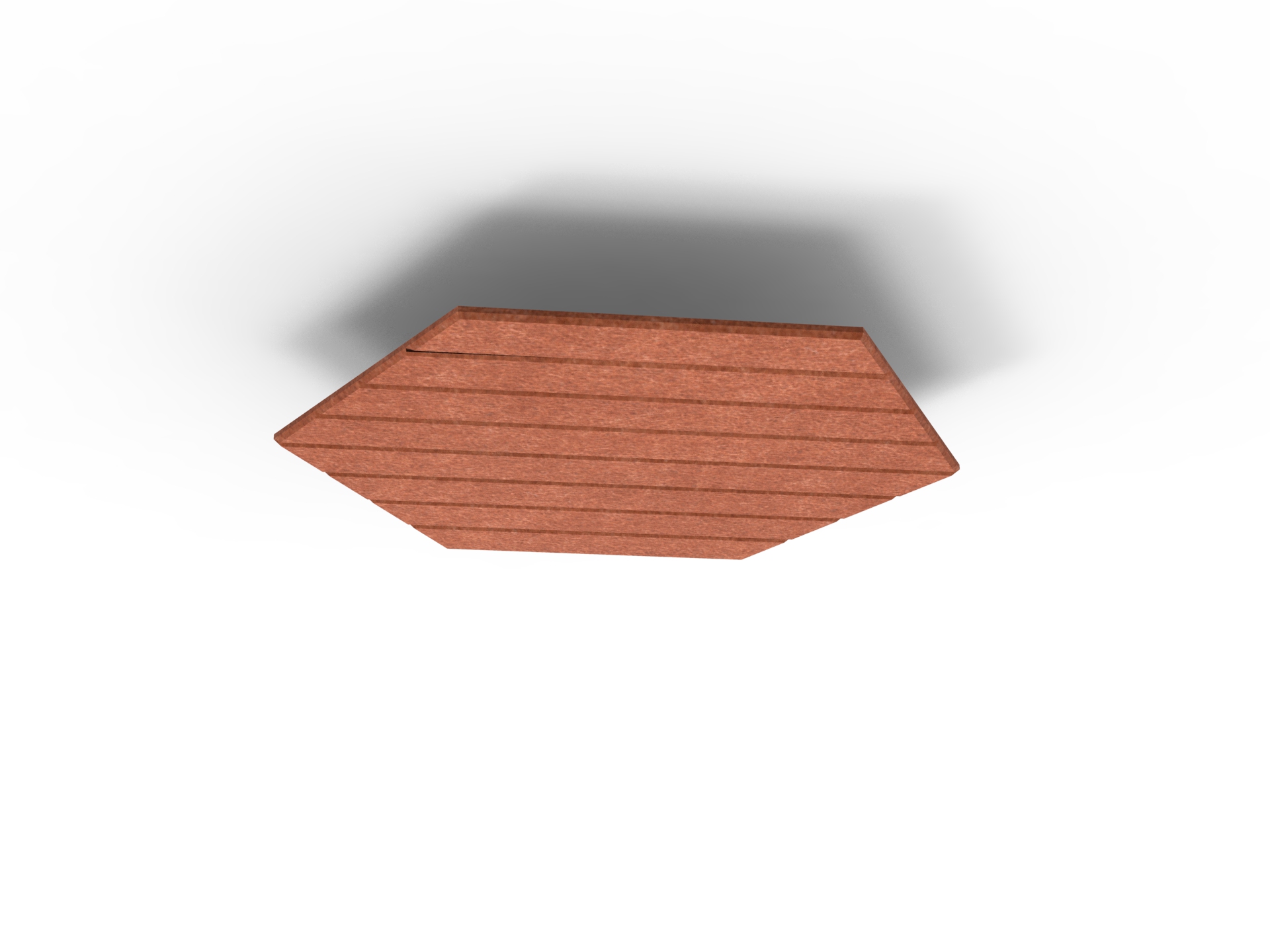 Acouline Hive V-Groove Hanging Ceiling Panel – 790mm Dia | Ember 120 | Rapidline