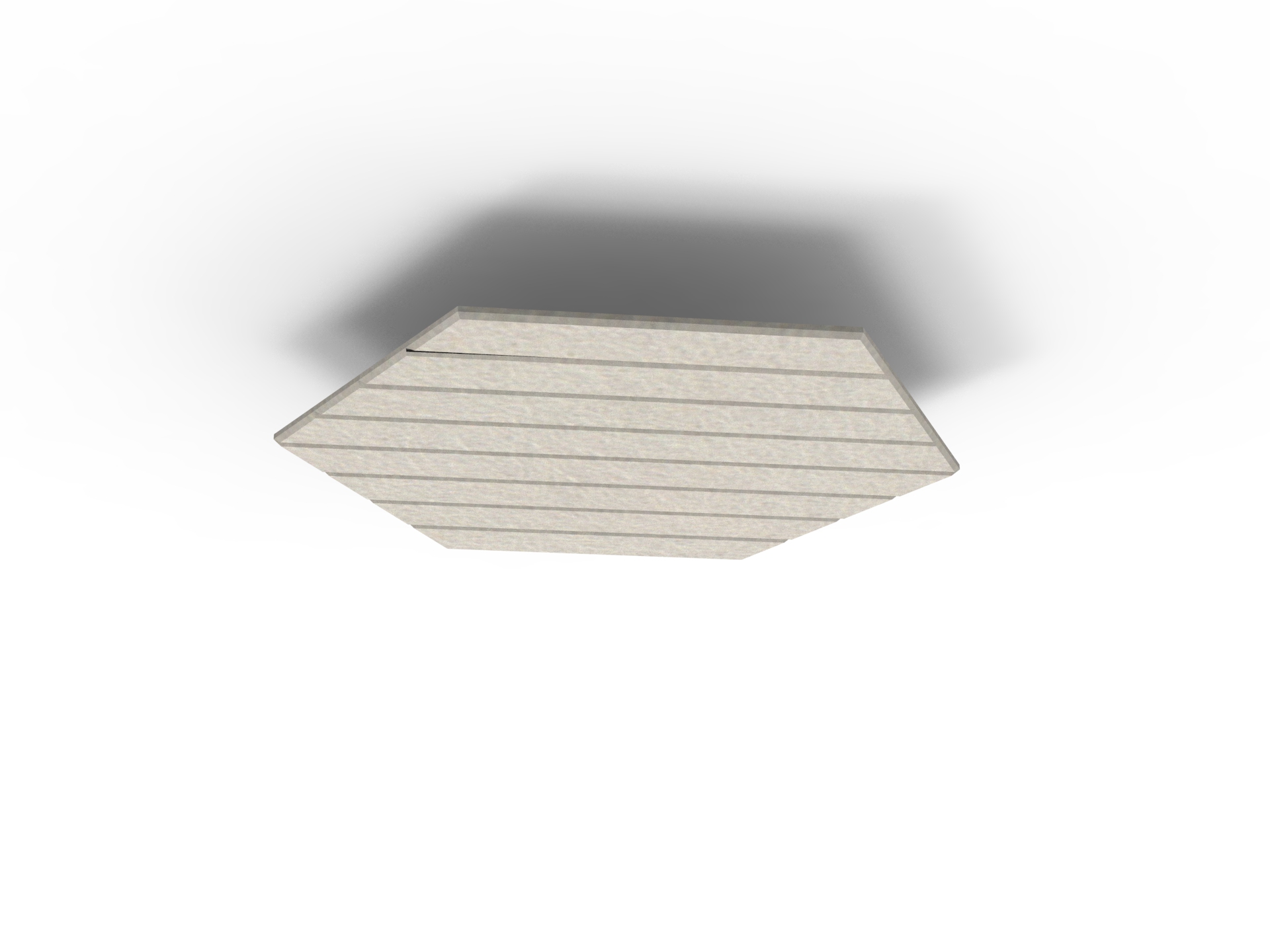 Rapidline V Groove Hive Hanging Ceiling Panel – 790mm Dia × 24mm – Mist