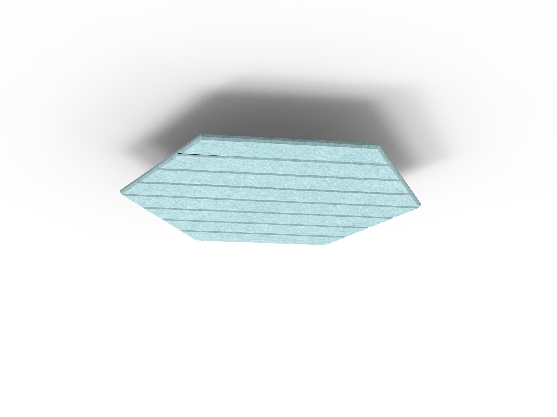 Acouline V Groove Hive Hanging Ceiling Panel – 790mm Dia, 24mm Thick, Stream 240 (RAPIDLINE)