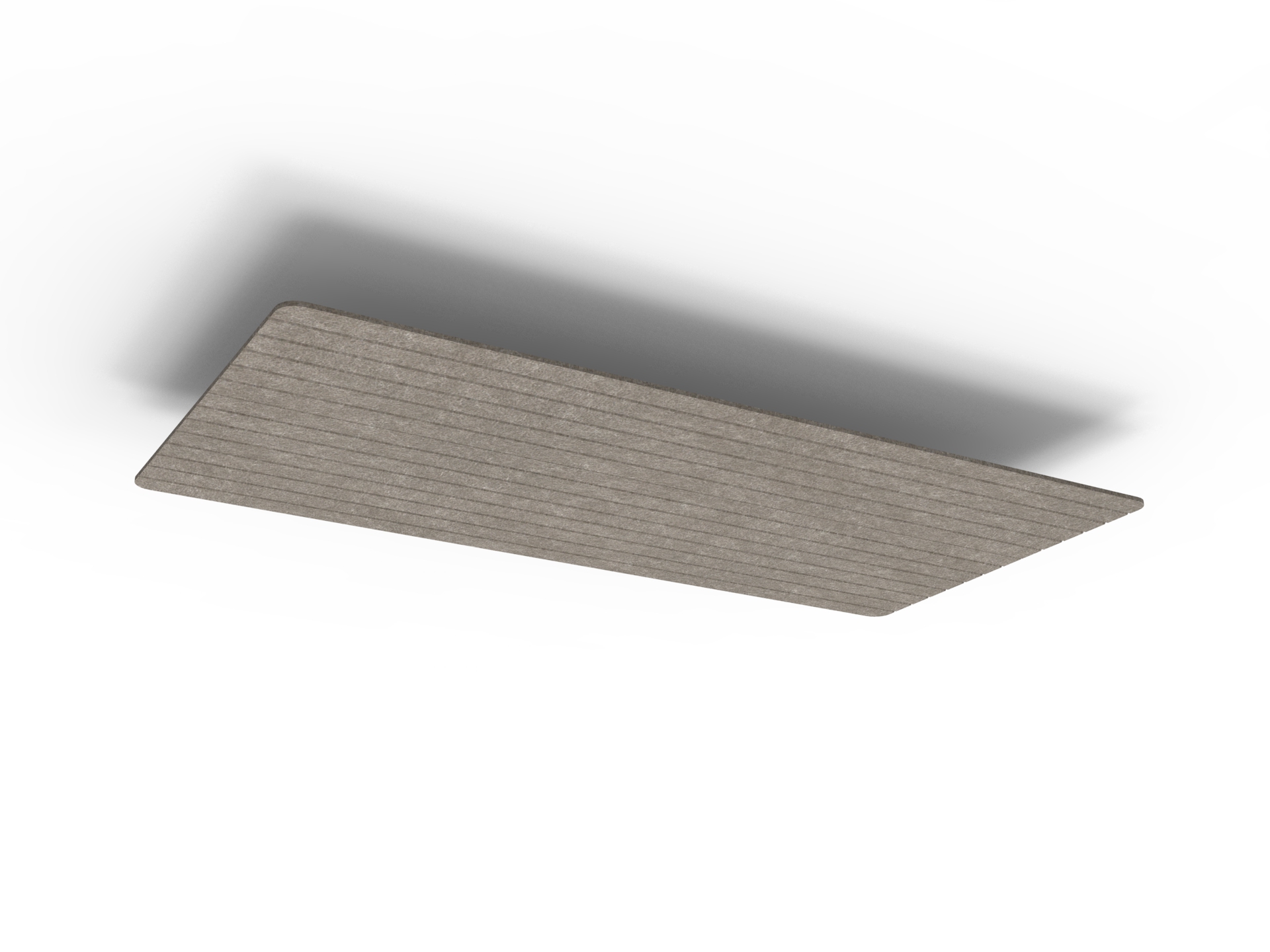 V Groove Ascend Span Hanging Ceiling Panels - 1200mm W x 600mm D x 24mm T - in Drift 130