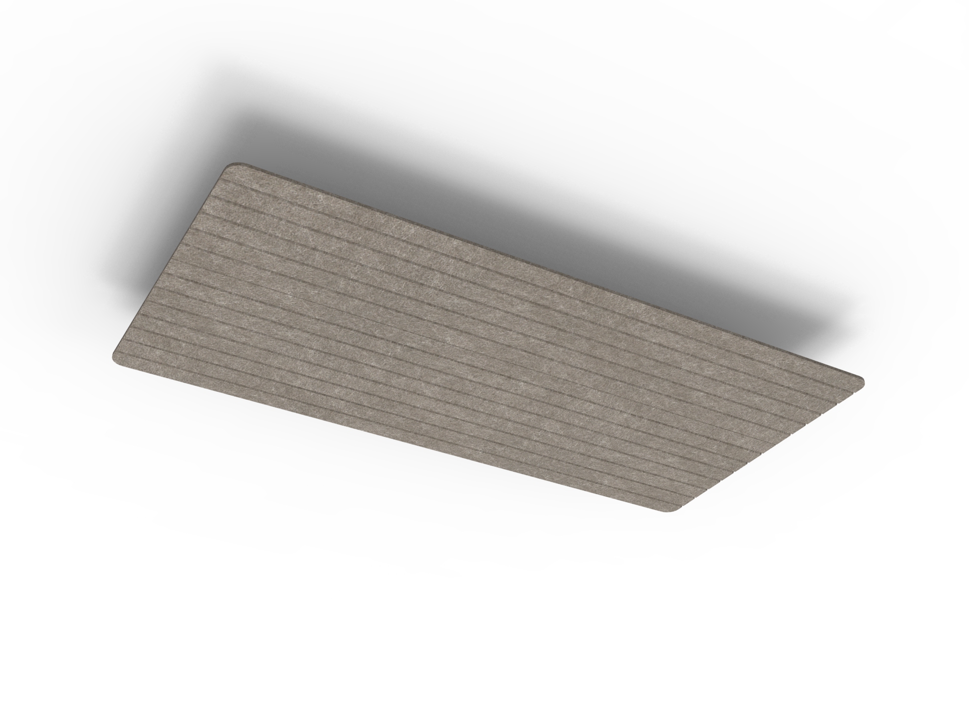 V Groove Ascend Span Hanging Ceiling Panels - 1200mm W x 600mm D x 24mm T - in Drift 130 - Image 2