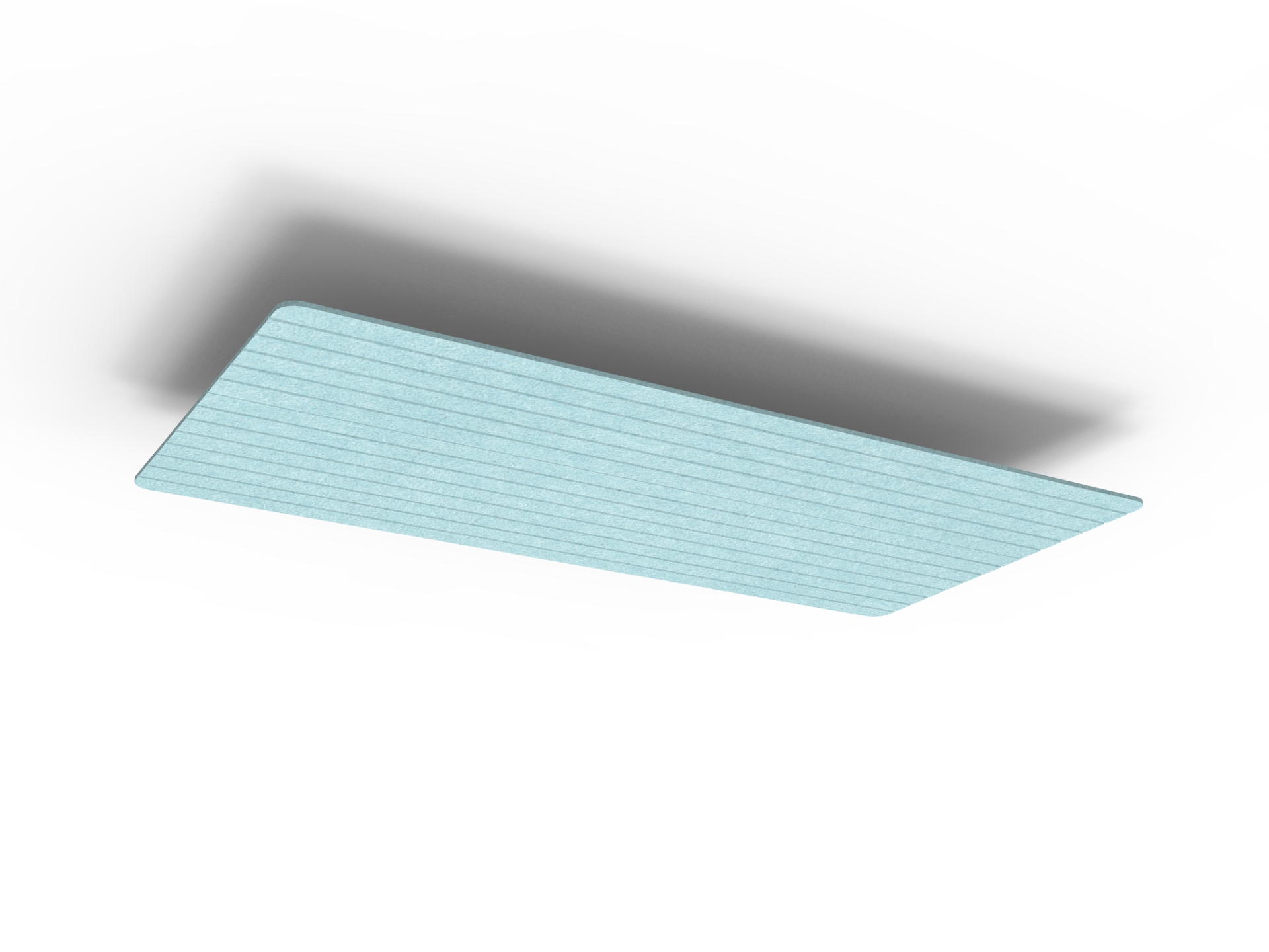 Rapidline Acouline Span V-Groove Hanging Ceiling Panel – Stream 240 | 1200 × 600mm × 24mm | NRC 0.85