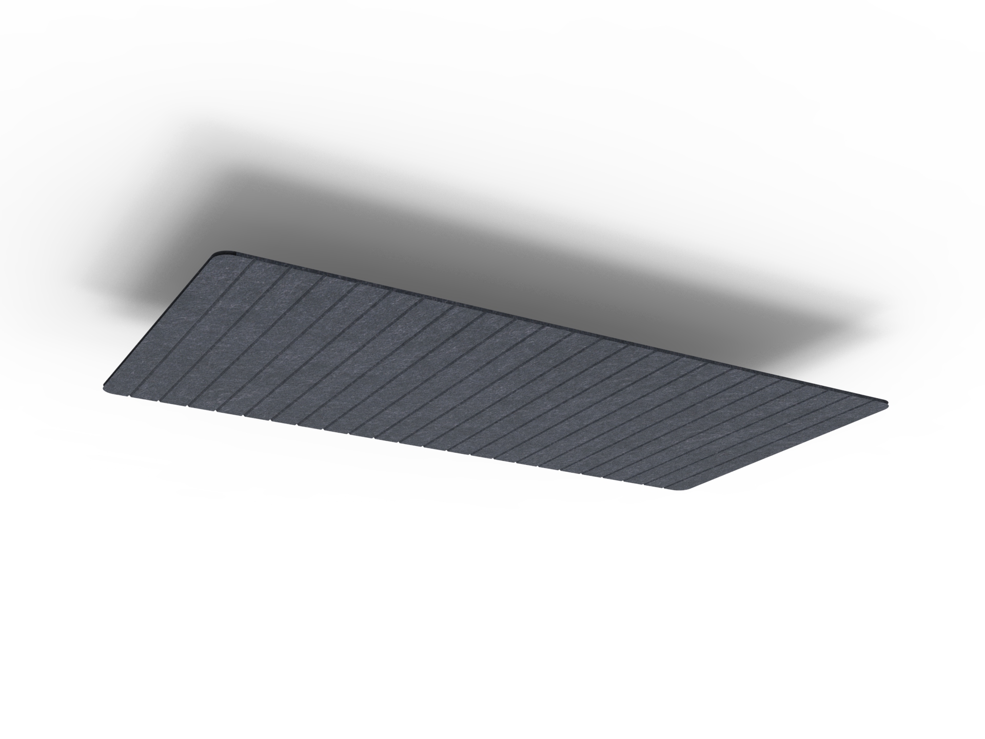 Acouline Span V Groove Hanging Ceiling Panel – Lake 170 | 2400×1200mm | 100% PET | NRC 0.85