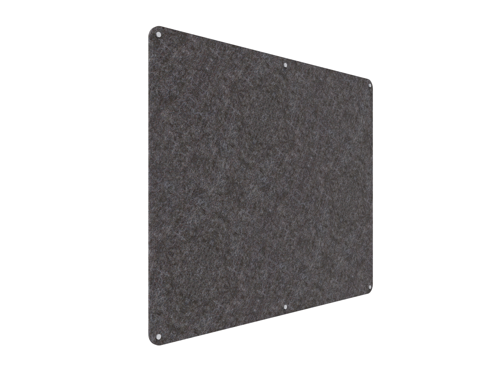 Acouline Frameless Pinboard - 1500mm x 1200mm x 12mm T - in Char 040 - Image 2