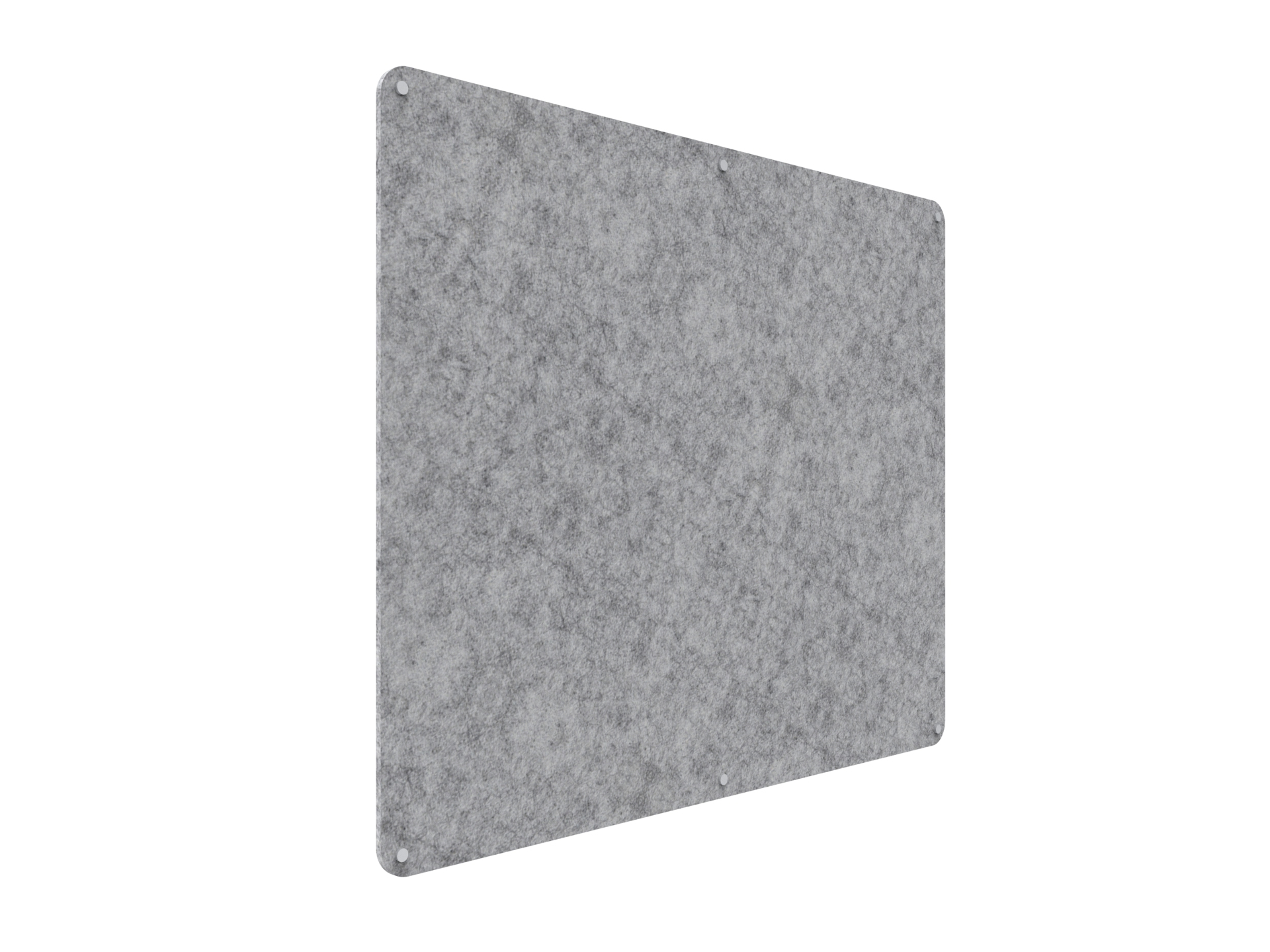 Acouline Frameless Pinboard - 1500mm x 1200mm x 12mm T - in Flint 030 - Image 2