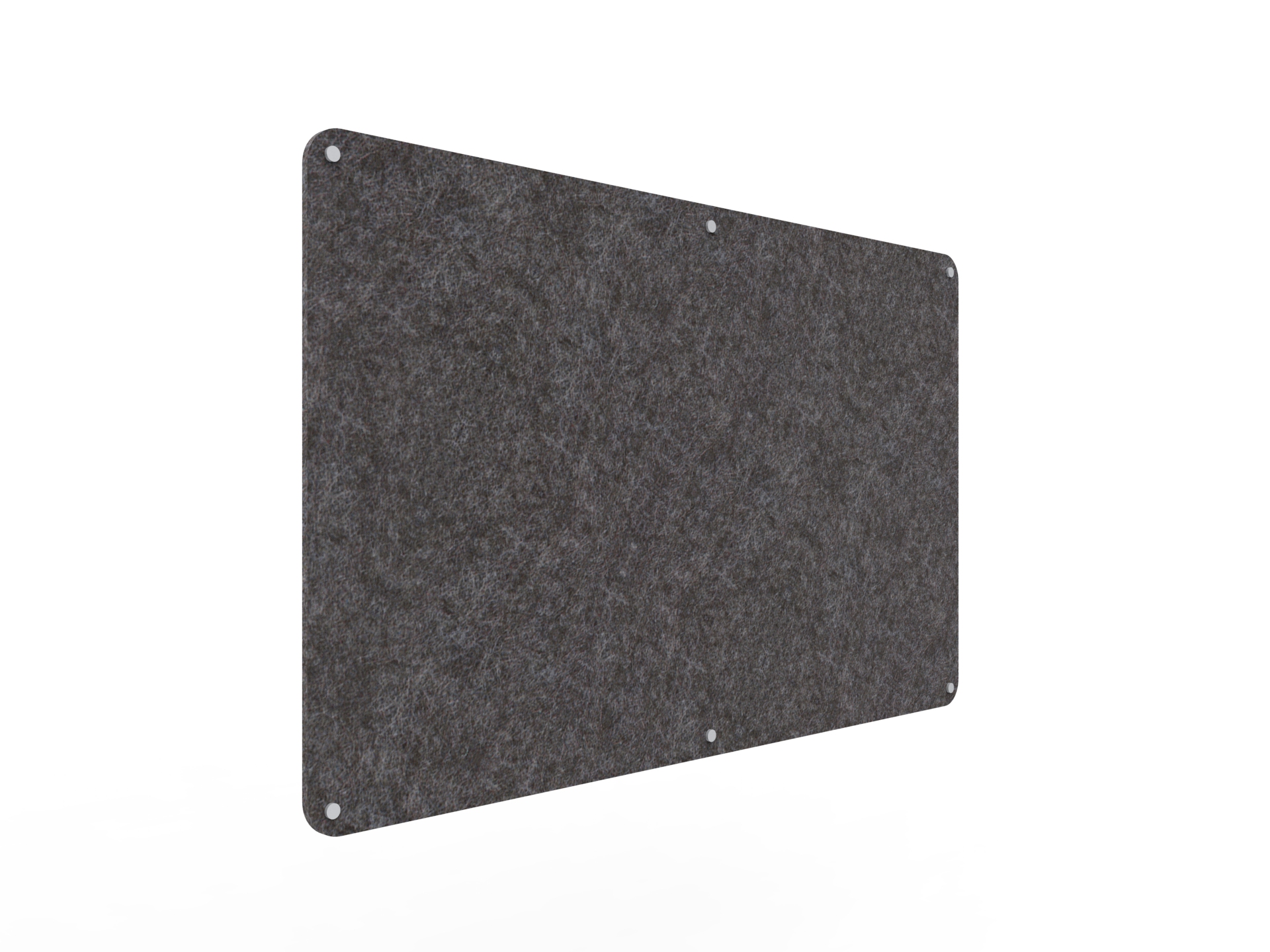 Acouline Frameless Pinboard - 1500mm x 900mm x 12mm T - in Char 040 - Image 2
