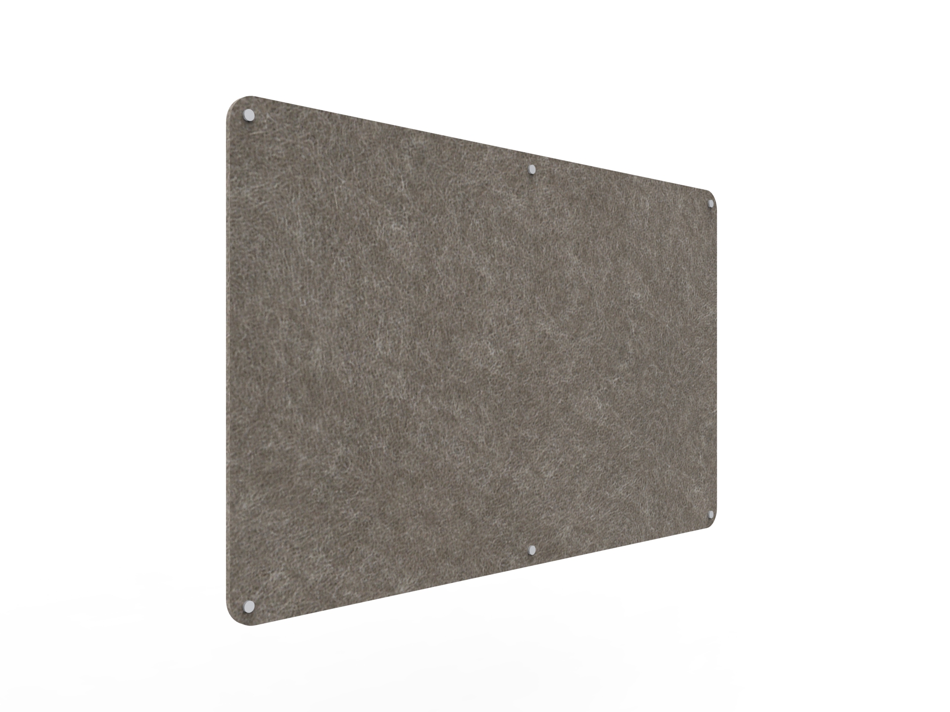 Acouline Frameless Pinboard - 1500mm x 900mm x 12mm T - in Drift 130 - Image 2