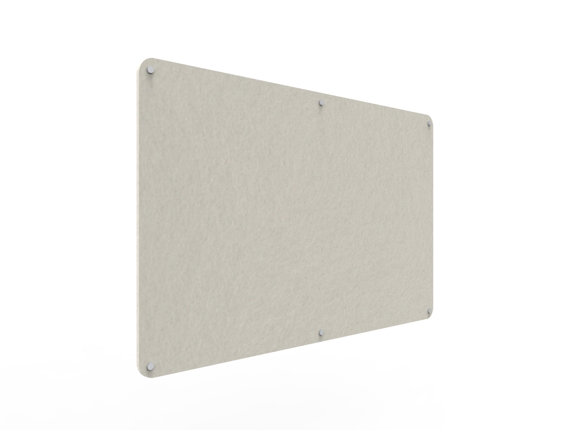 Acouline Frameless Pinboard - 1500mm x 900mm x 12mm T - in Frost 380 - Image 2