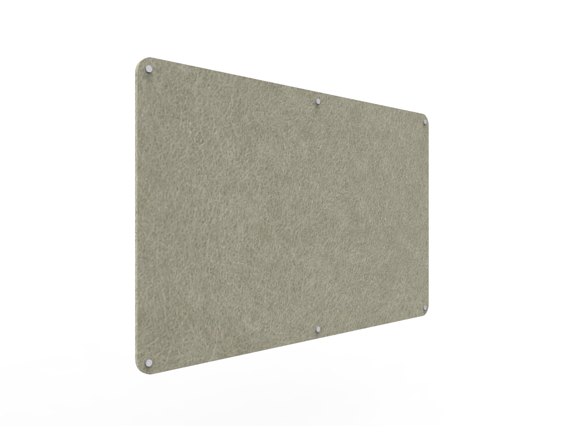 Acouline Frameless Pinboard - 1500mm x 900mm x 12mm T - in Moss 090 - Image 2